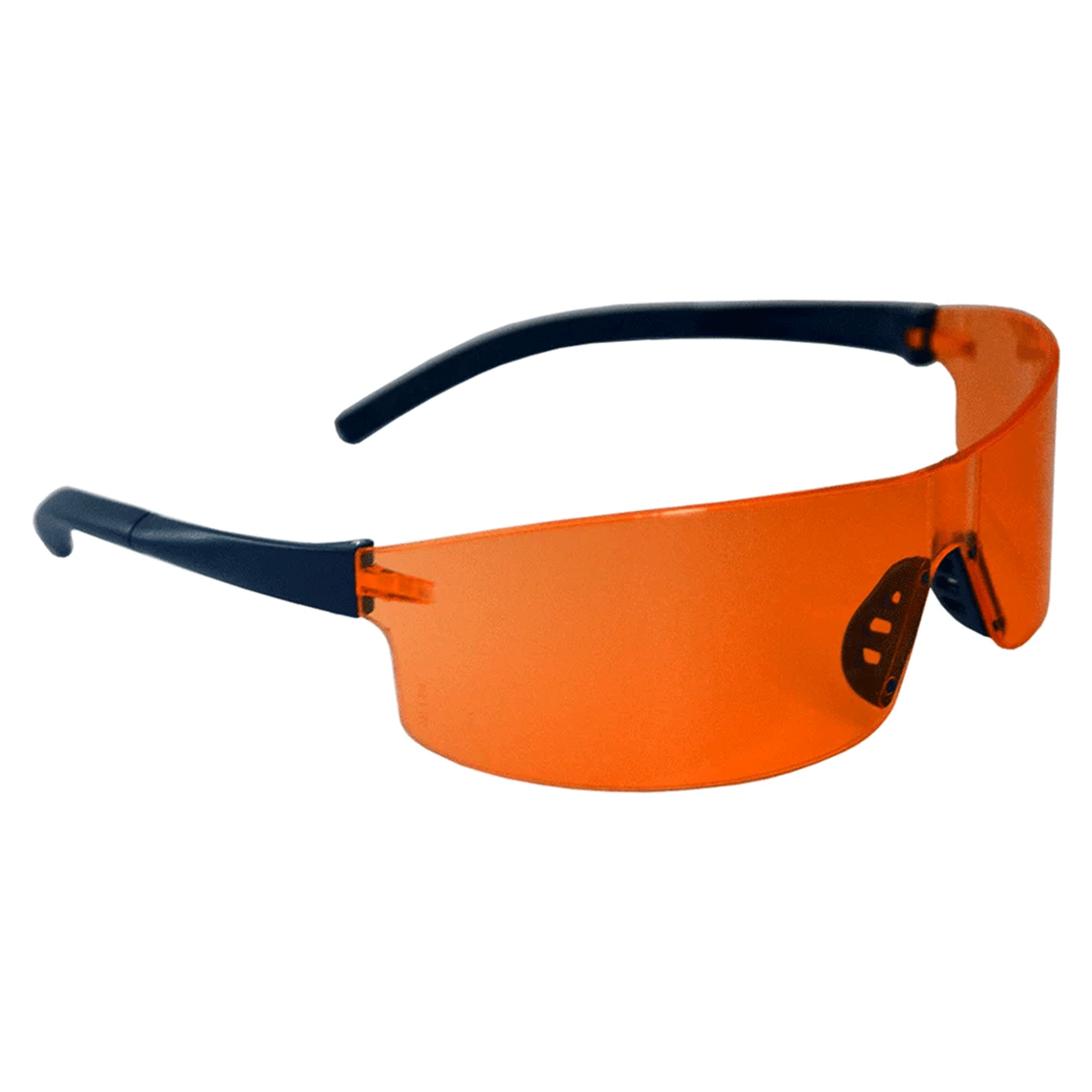Stein Orbit Flexible PPE Safety Glasses in Orange