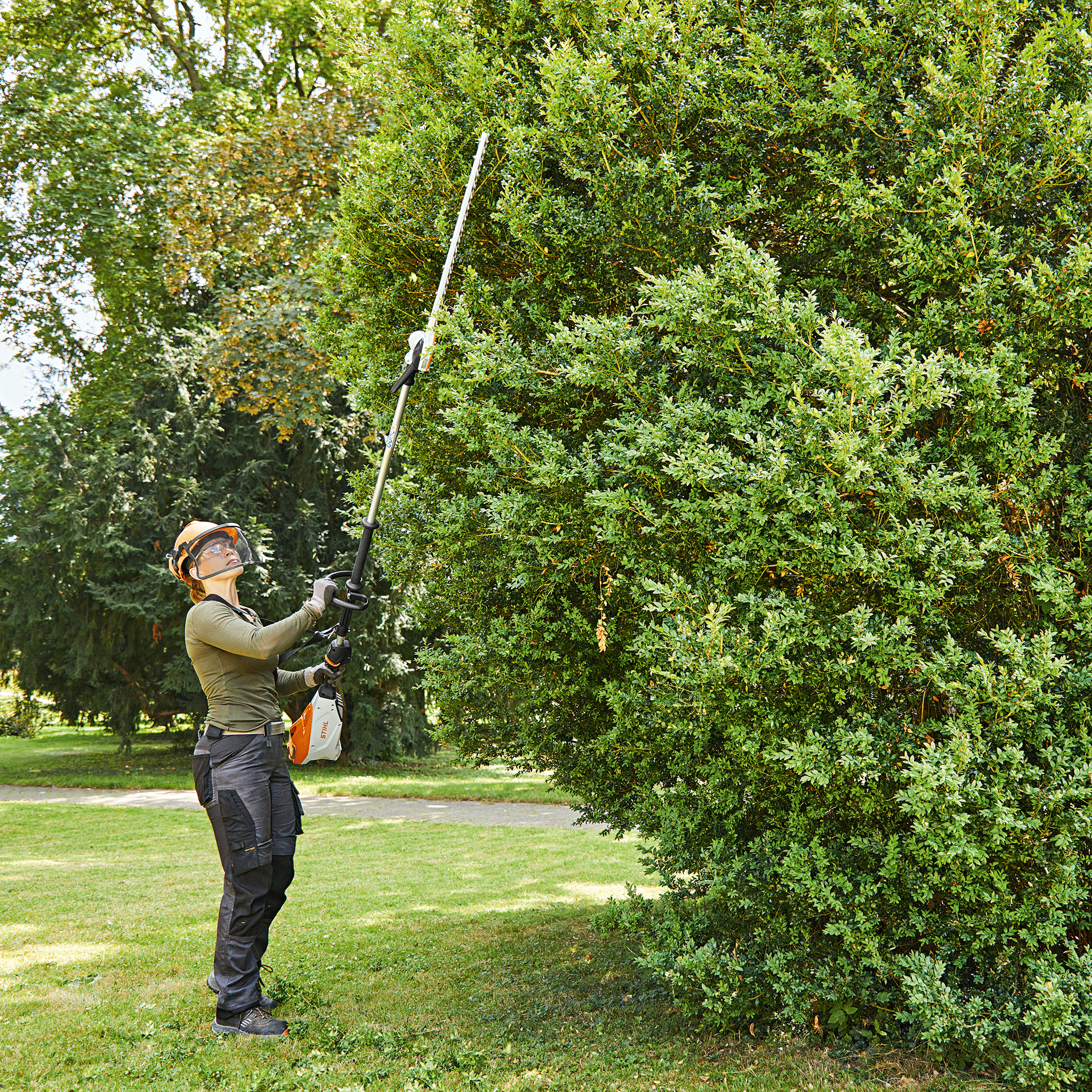 Stihl HLA 135 Cordless Long-reach Hedge Trimmer – AP System