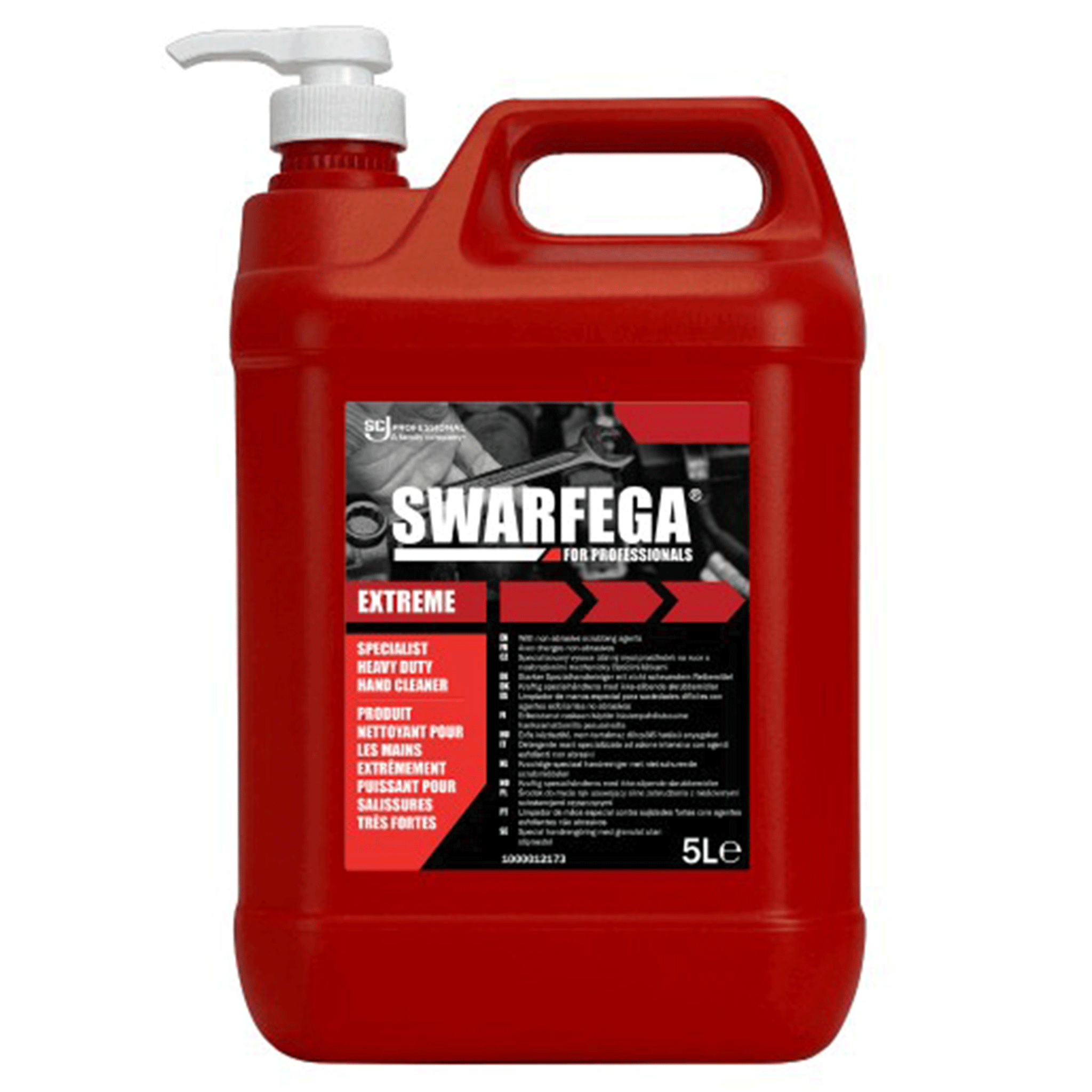 Swarfega Extreme Heavy Duty Hand Cleaner 5L Pump Bottle