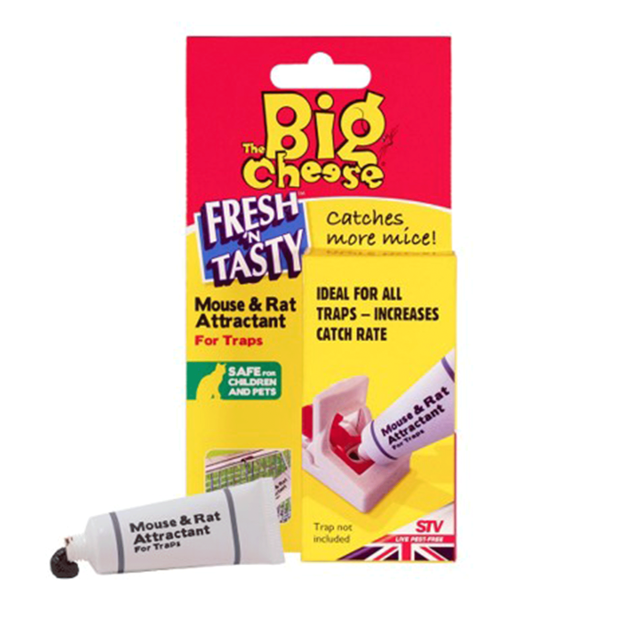The Big Cheese STV163 Fresh ’N Tasty Mouse & Rat Trap Attractant