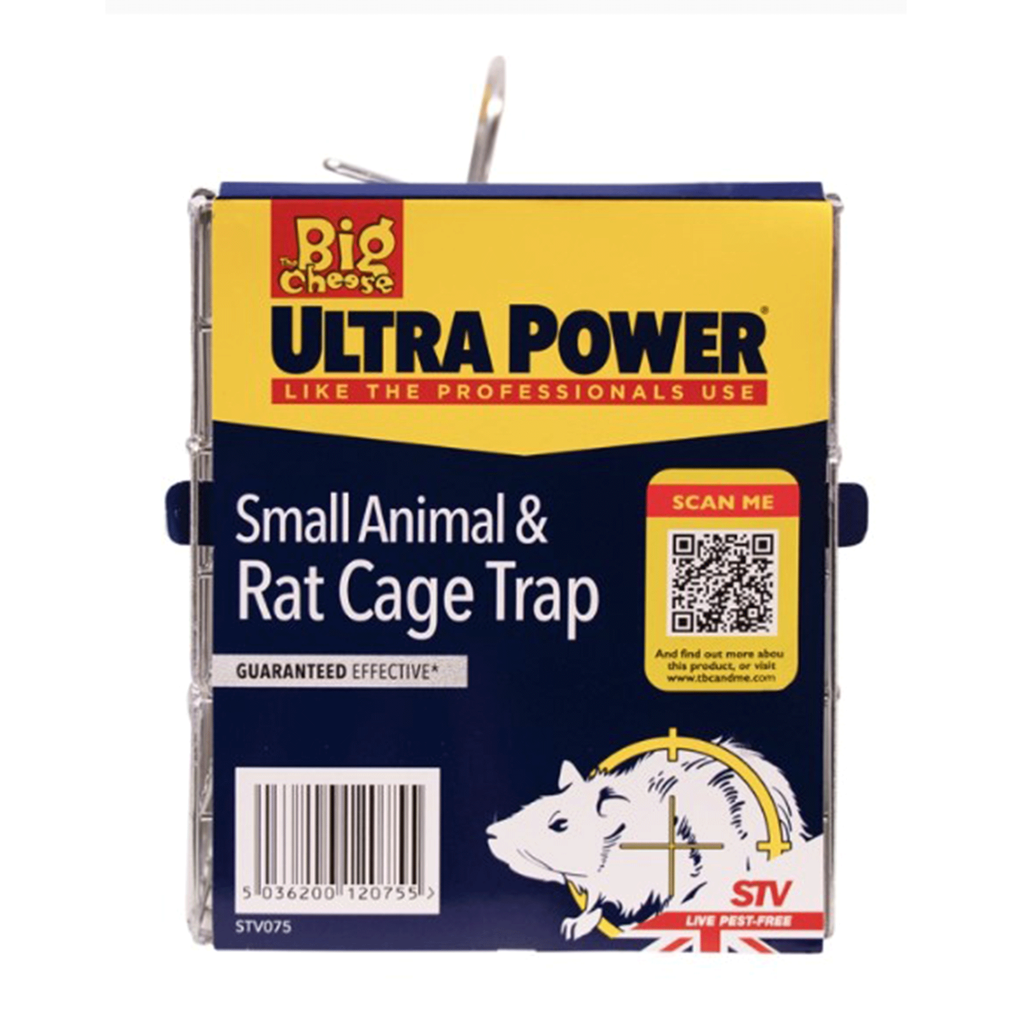 Big Cheese Small Animal Rat Cage Trap