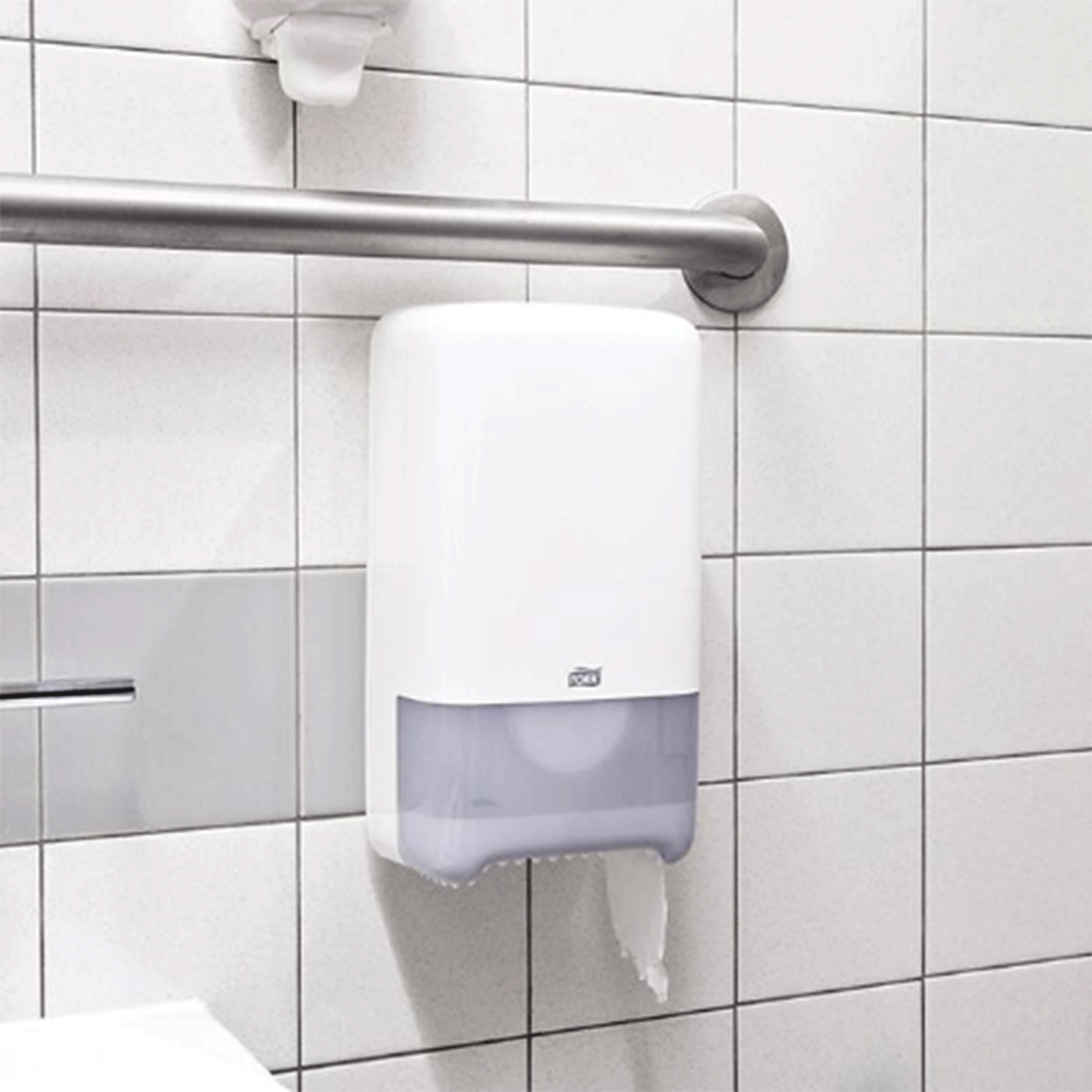 Tork T6 Advanced Mid-Size Toilet Roll 2 Ply White 127530