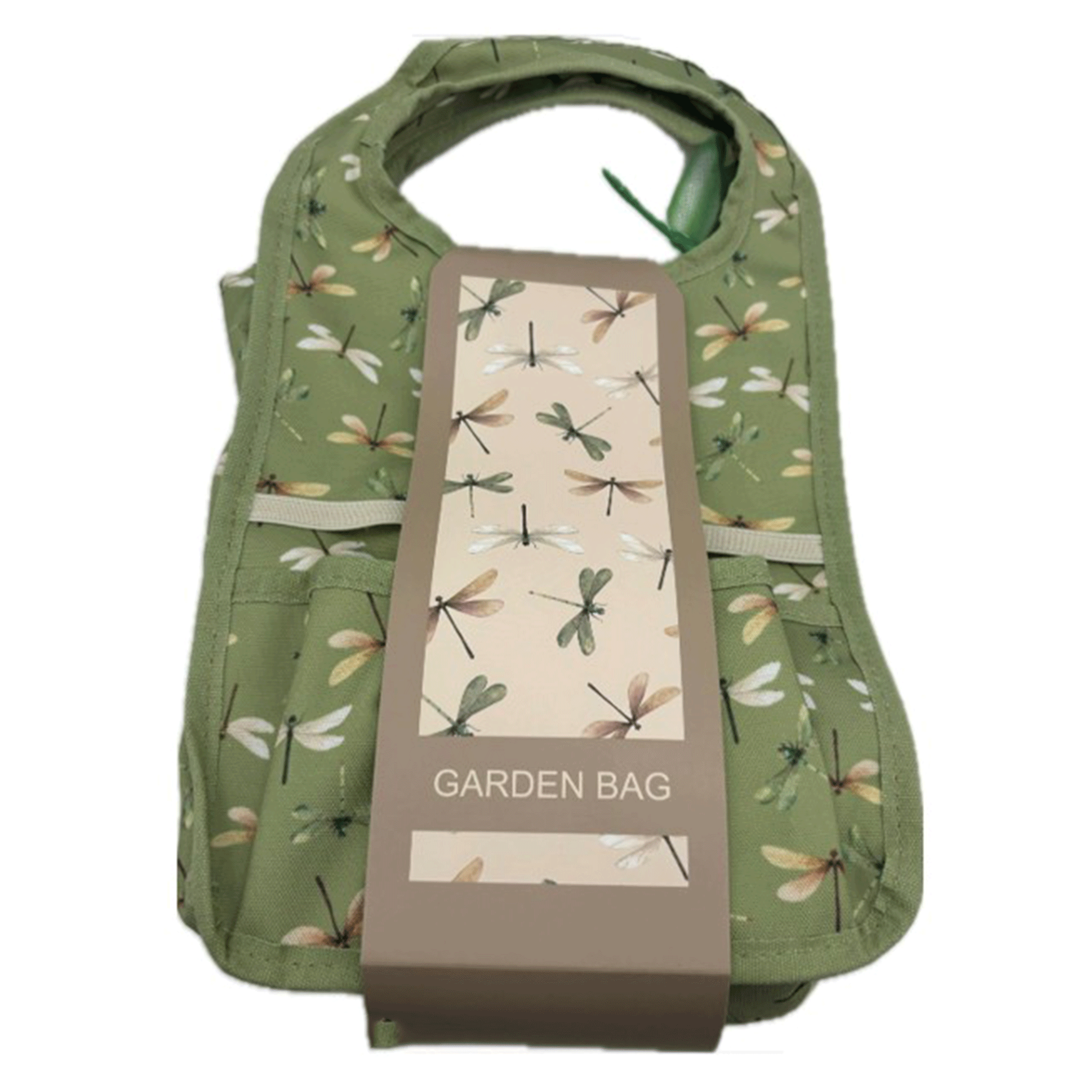 Town & Country Dragonfly Garden Tool Bag Green