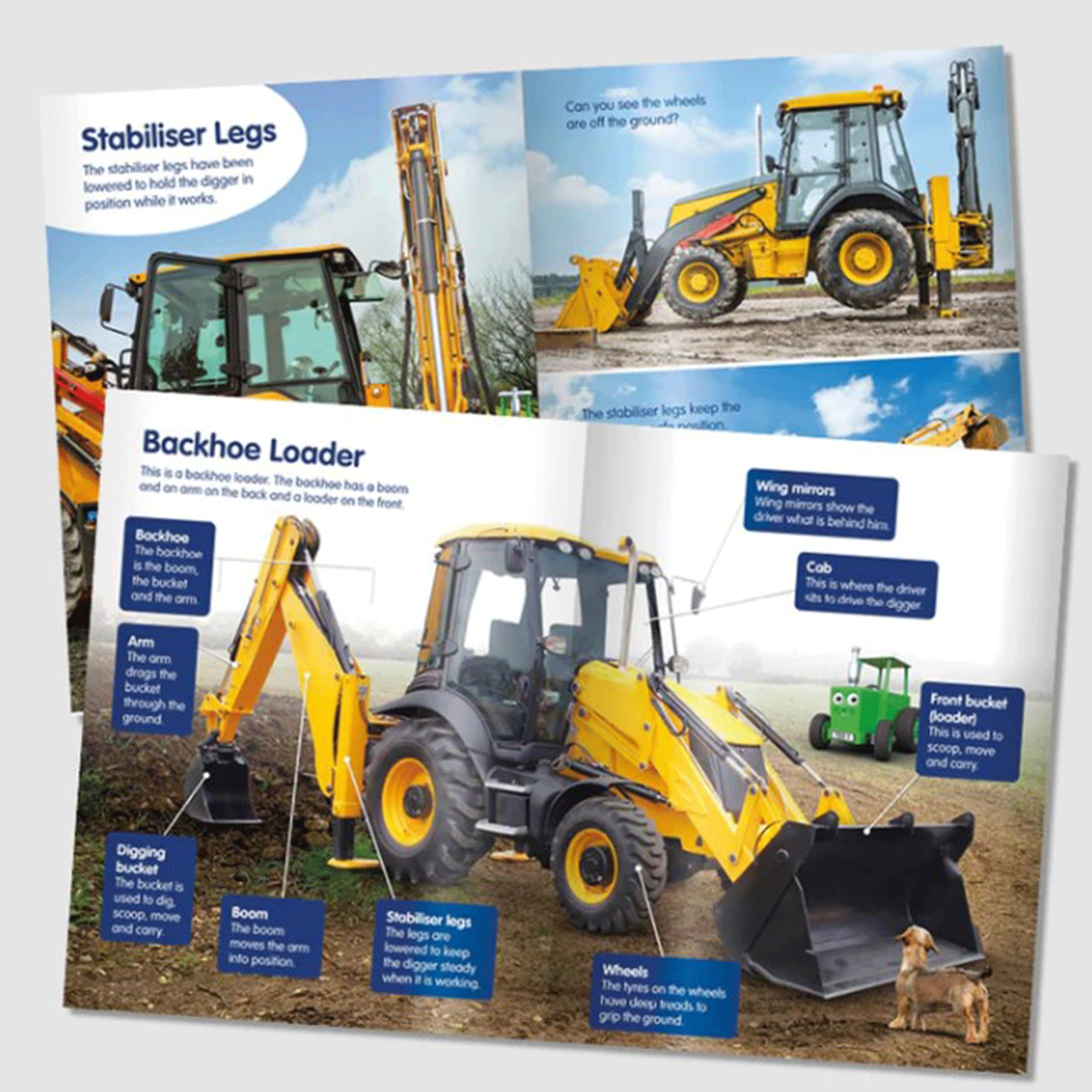 Tractor Ted Let’s Look at Diggers Book
