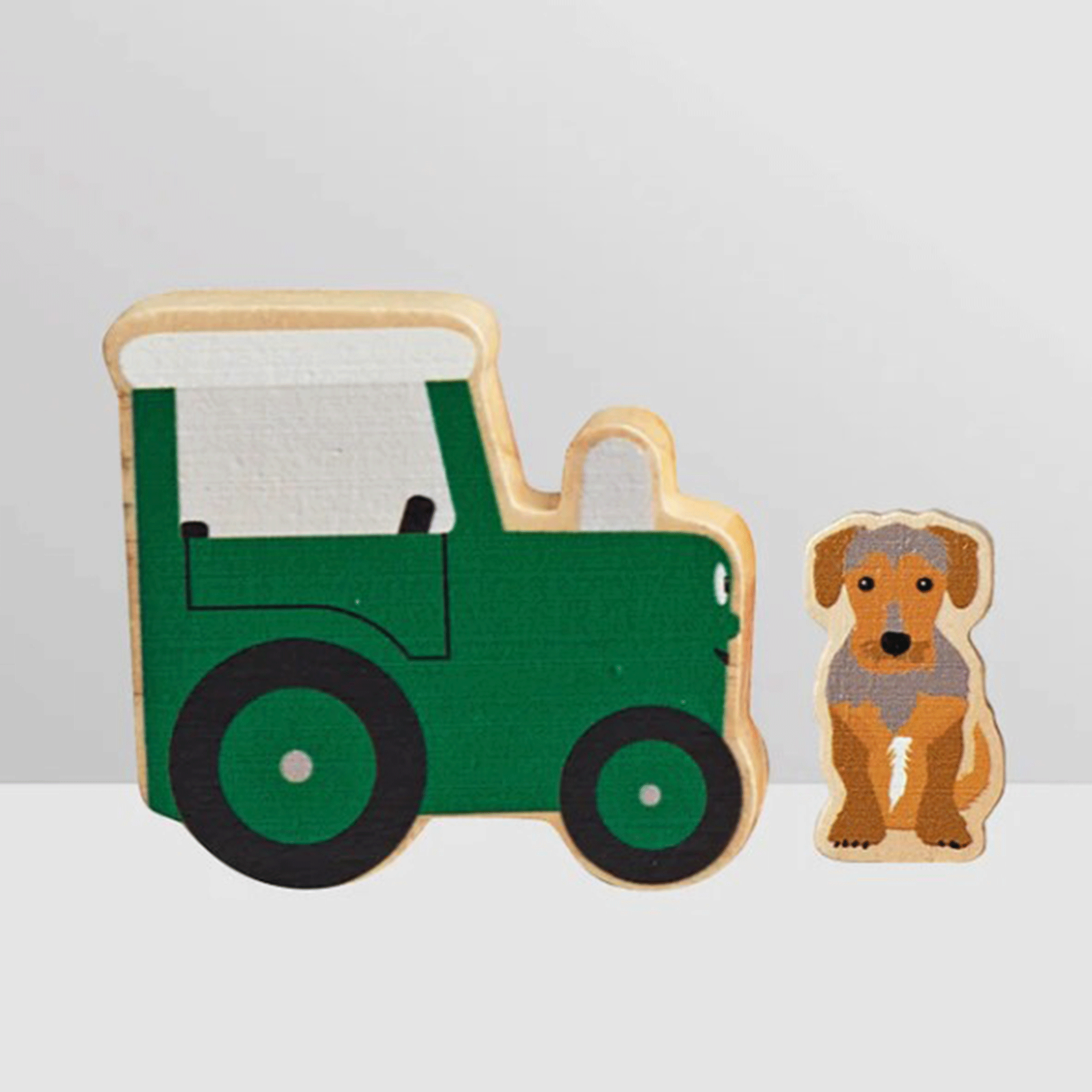 Tractor Ted Wooden Farm Play Blocks Set