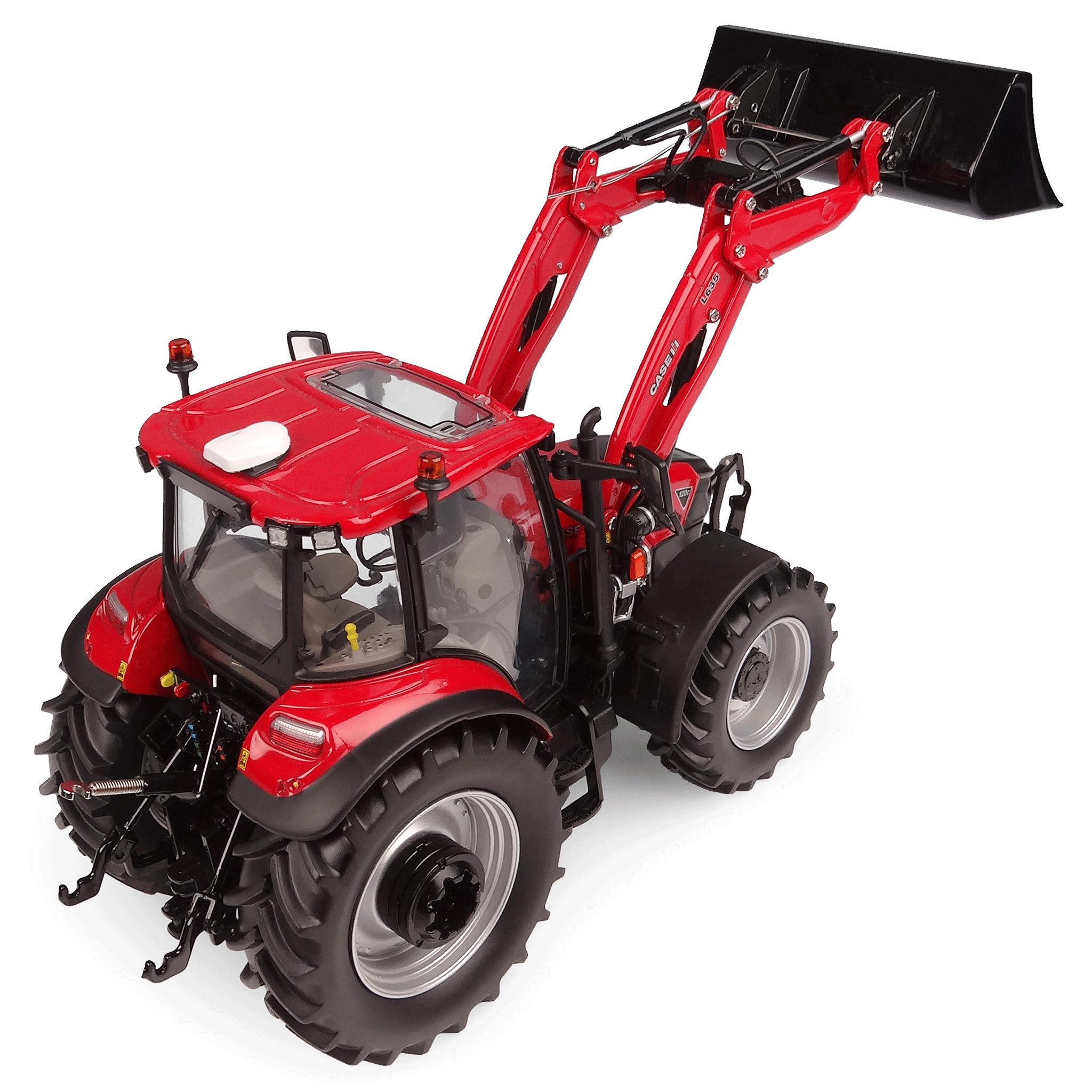 Universal Hobbies Case IH Farmall 120C Tractor with Front Loader 1:32 Scale