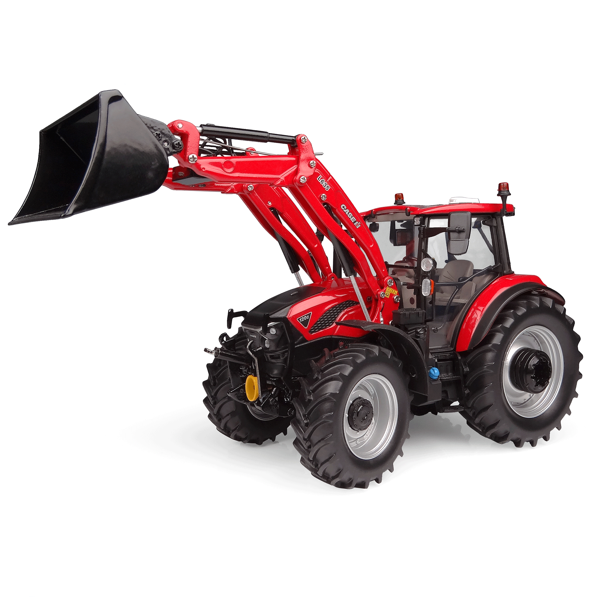 Universal Hobbies Case IH Farmall 120C Tractor with Front Loader 1:32 Scale
