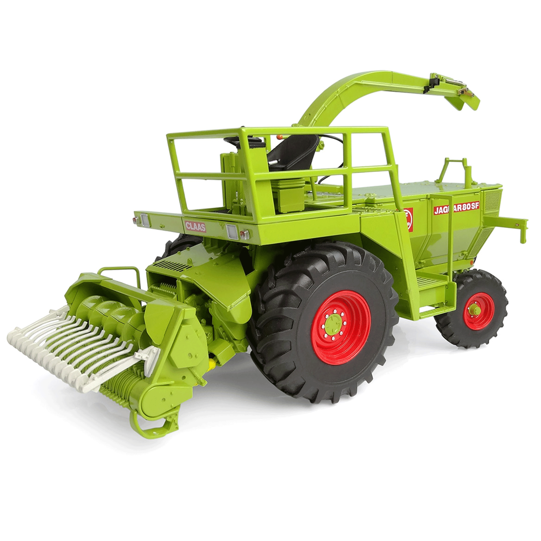 Universal Hobbies Claas Jaguar 80 SF with Pickup Head Limited Edition 1:32 Scale