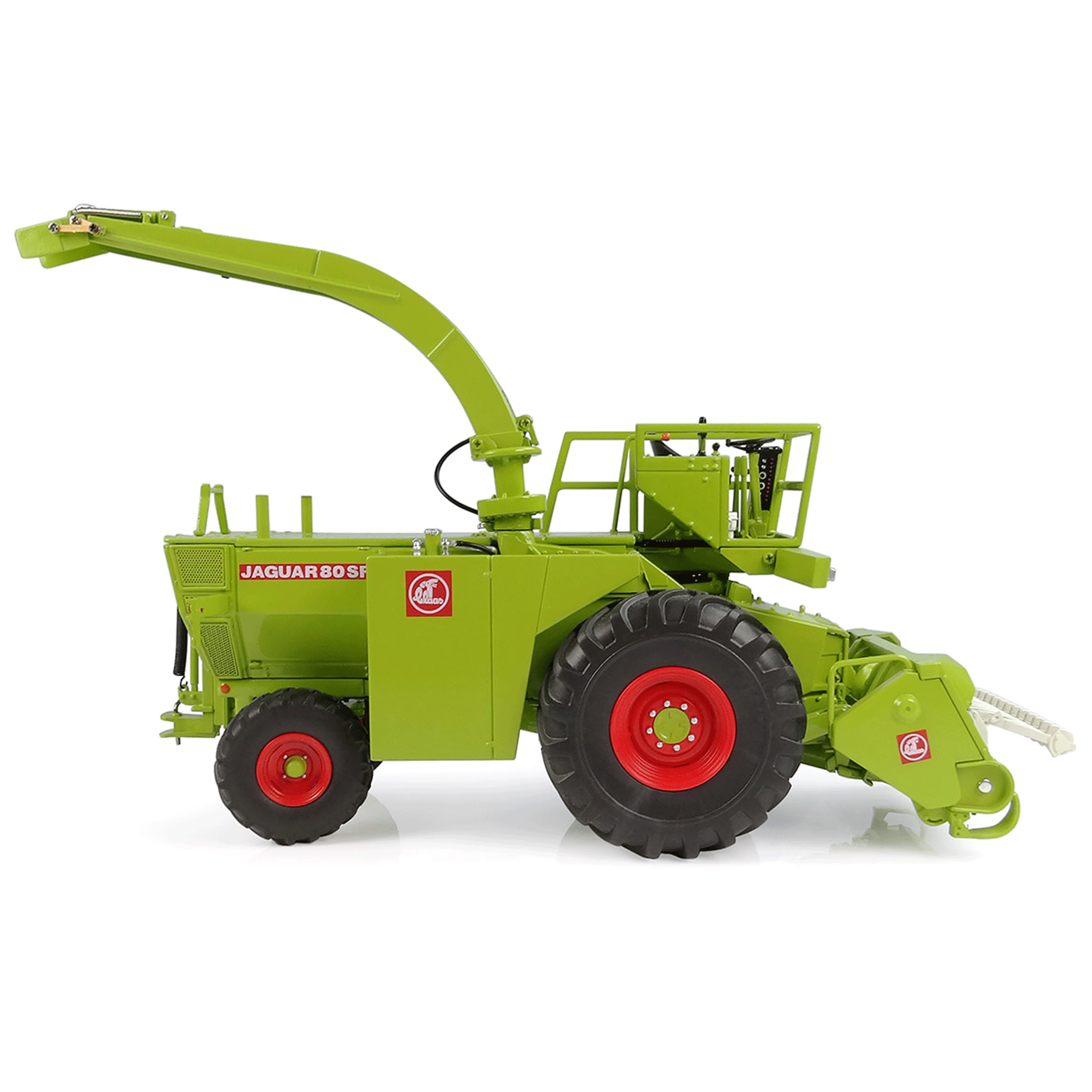 Universal Hobbies Claas Jaguar 80 SF with Pickup Head Limited Edition 1:32 Scale