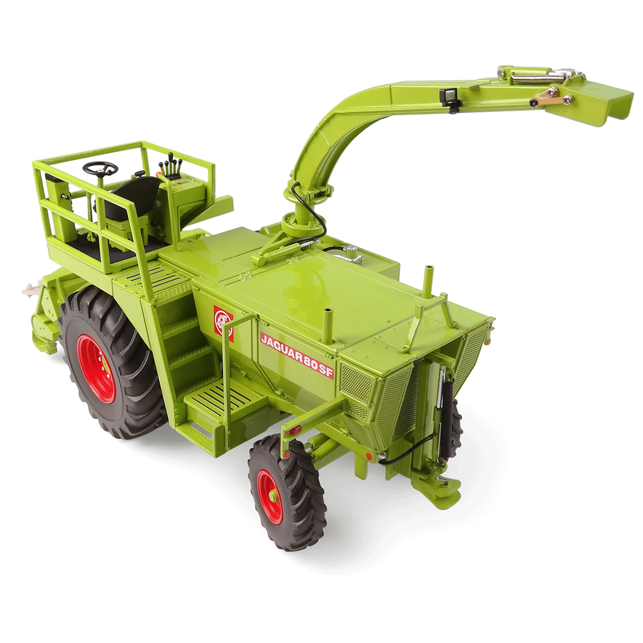 Universal Hobbies Claas Jaguar 80 SF with Pickup Head Limited Edition 1:32 Scale