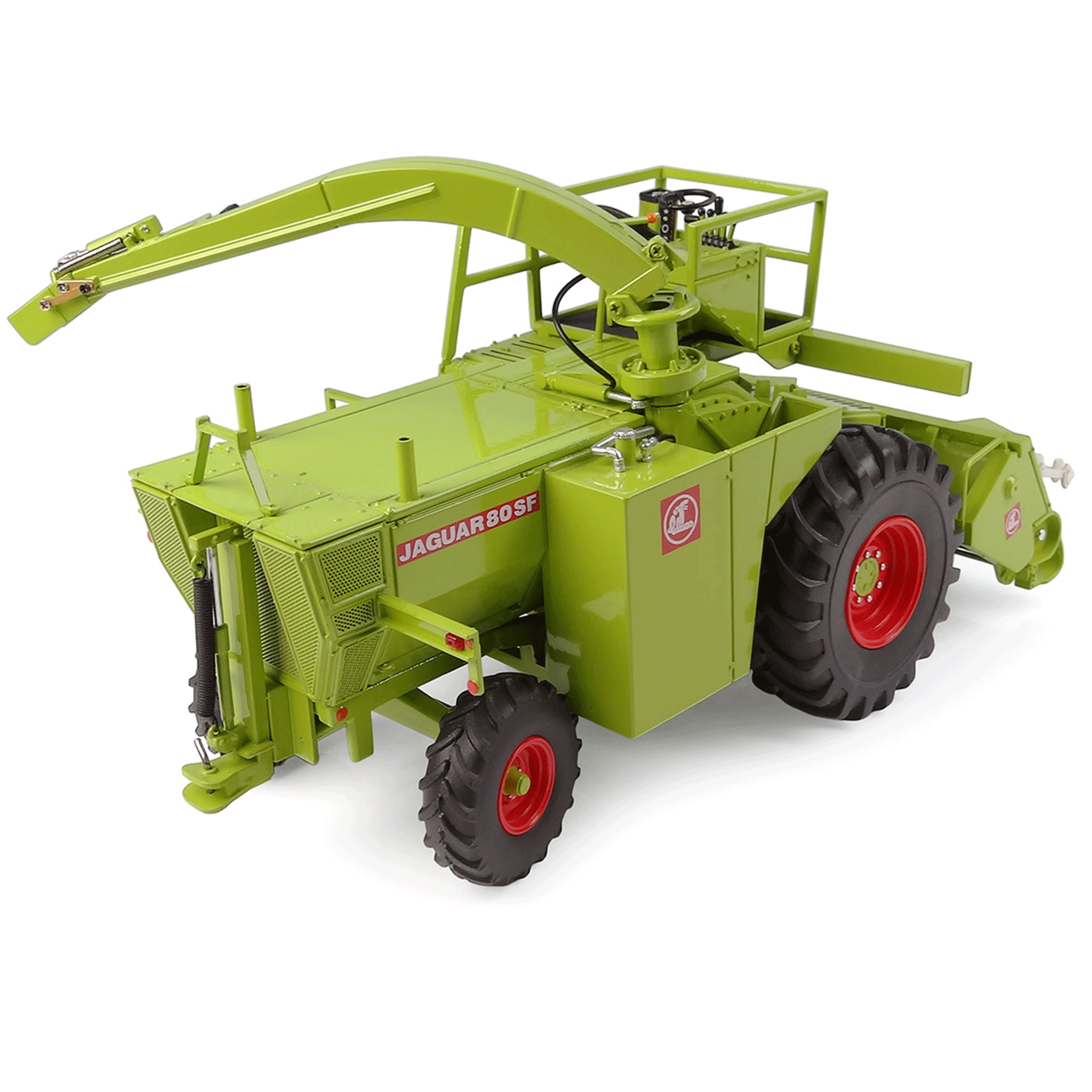 Universal Hobbies Claas Jaguar 80 SF with Pickup Head Limited Edition 1:32 Scale