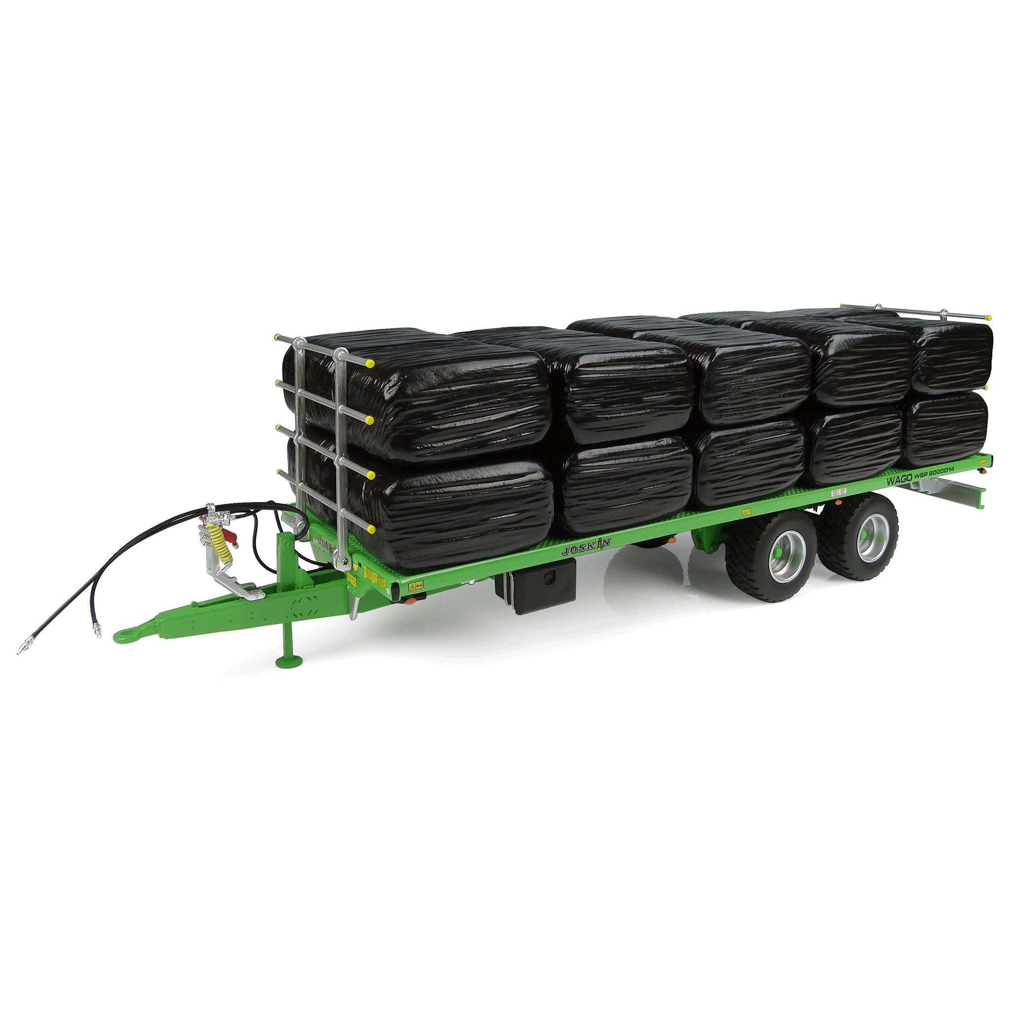 Universal Hobbies Pack of 20 Square Silage Bales Black 1:32 Scale