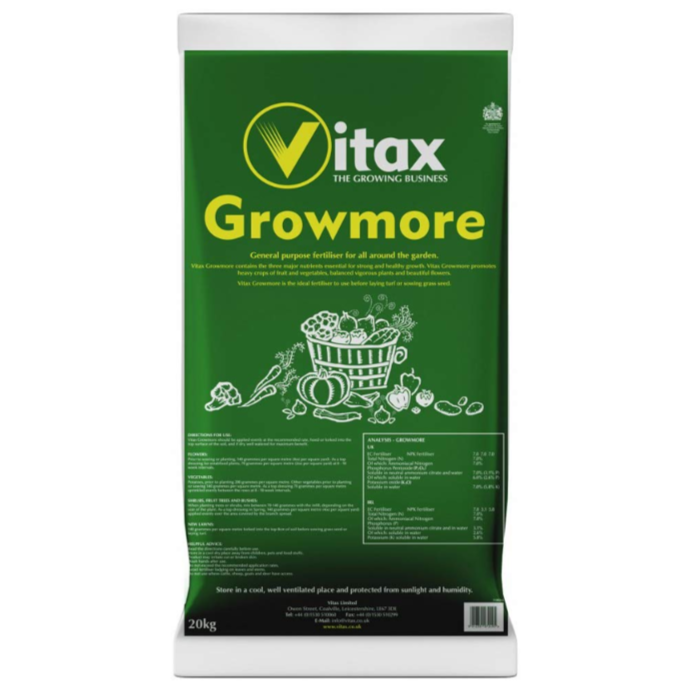 VITAX Growmore 1,25 Kg - Concime Multiuso A Rapida Azione Per Frutta, Verdura E Fiori - 2