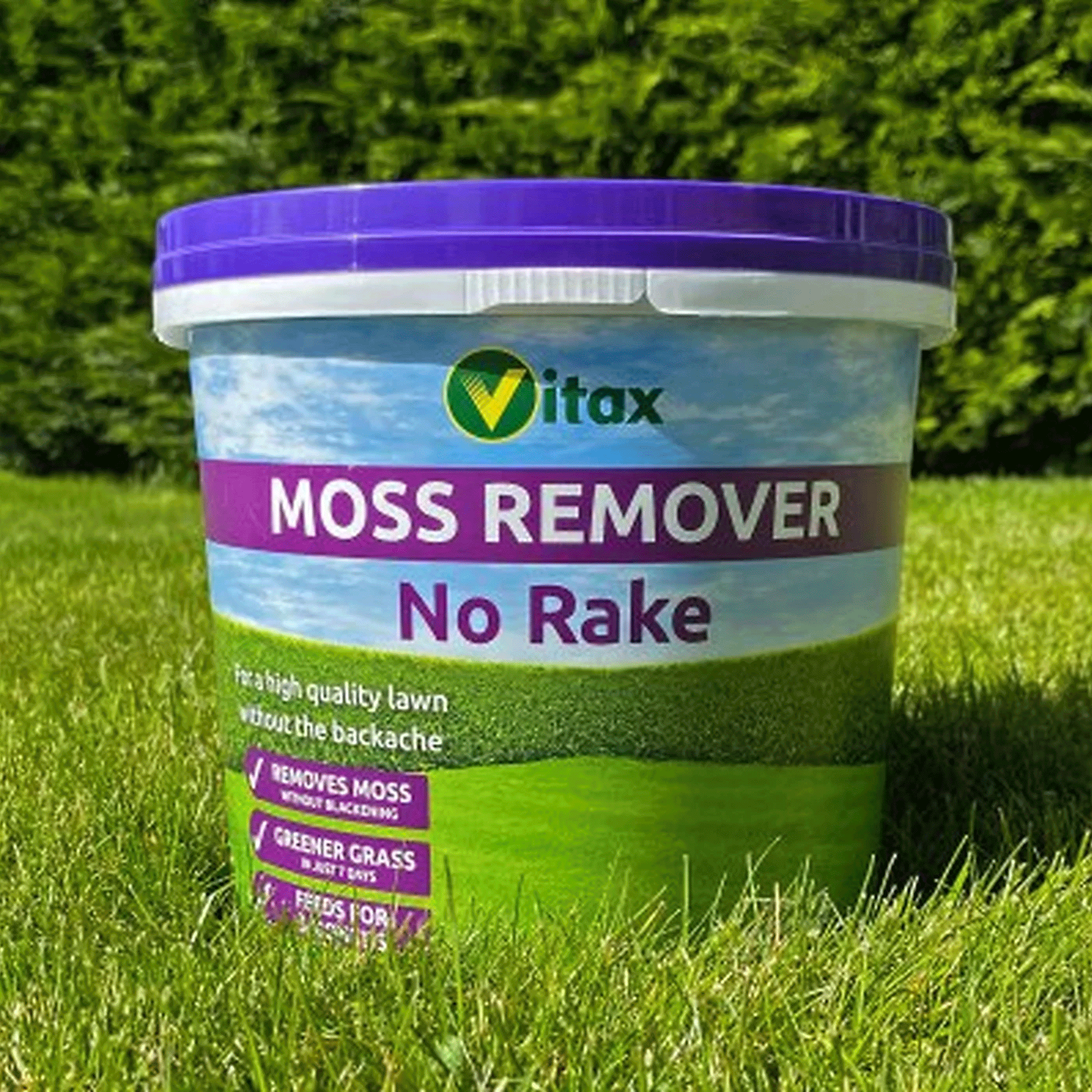 Vitax Moss Remover No Rake 100m²