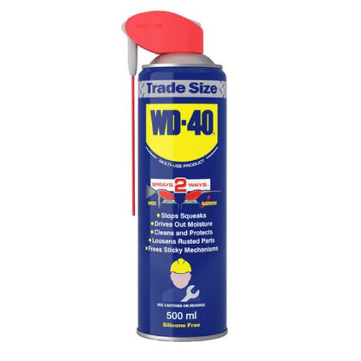 WD-40 Multi-Use Smart Straw Lubricant Spray 500ml