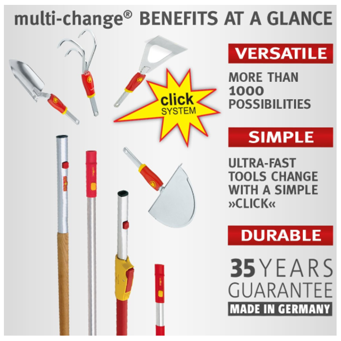Wolf Garten BAM Multi-Change Soil Grubber 3