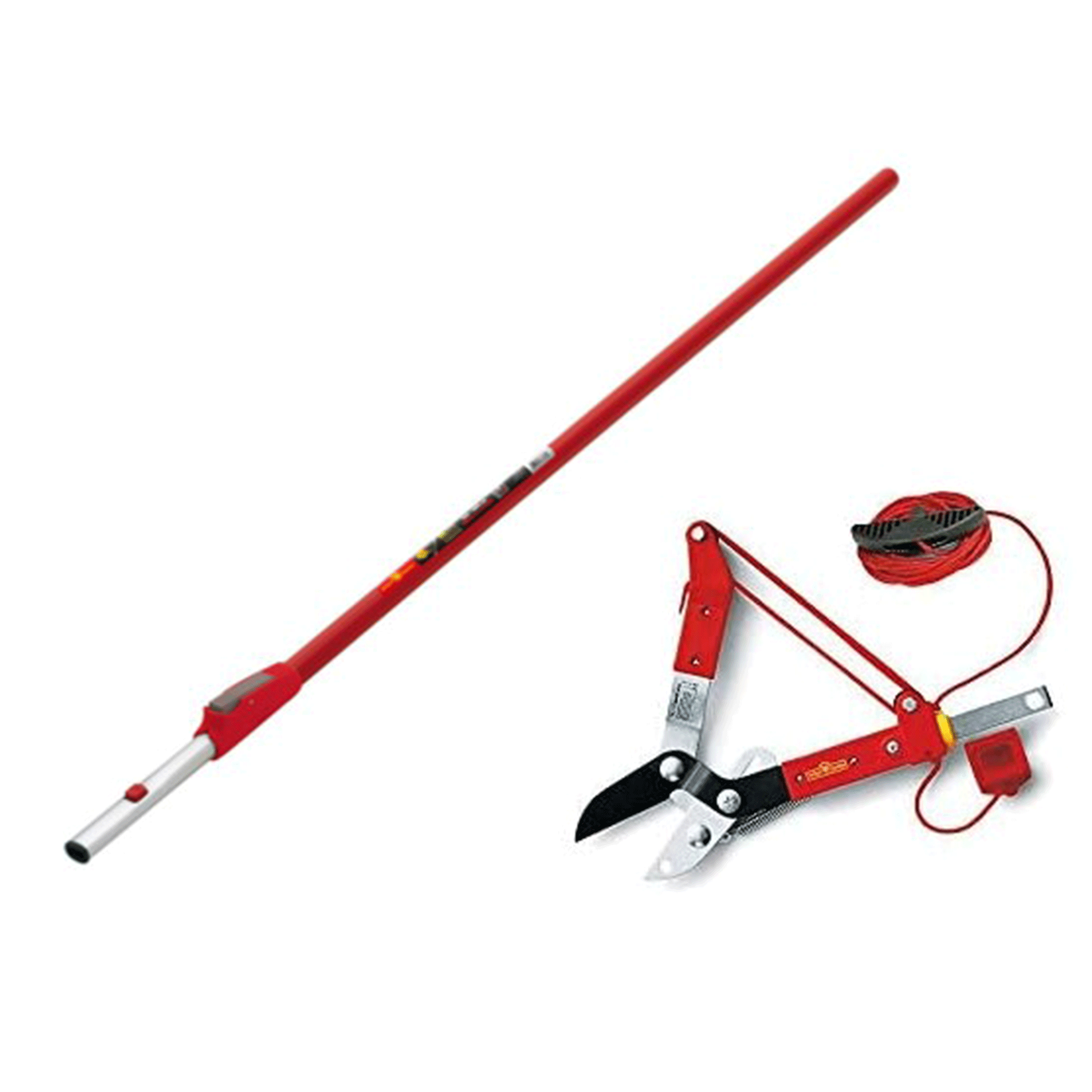 Wolf Garten Multi-Change Anvil Tree Lopper and Telescopic Handle 220-400cm Set
