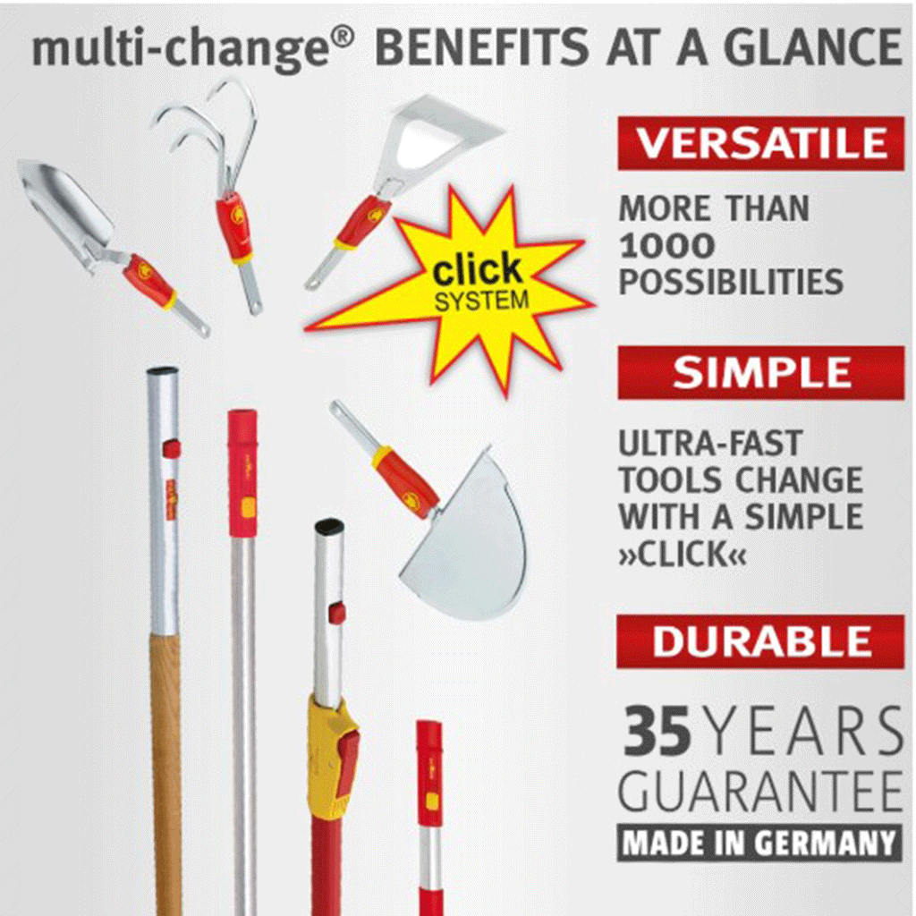 Wolf Handle Wolf Garten ZM170 Multi-Change Wooden Handle 170cm