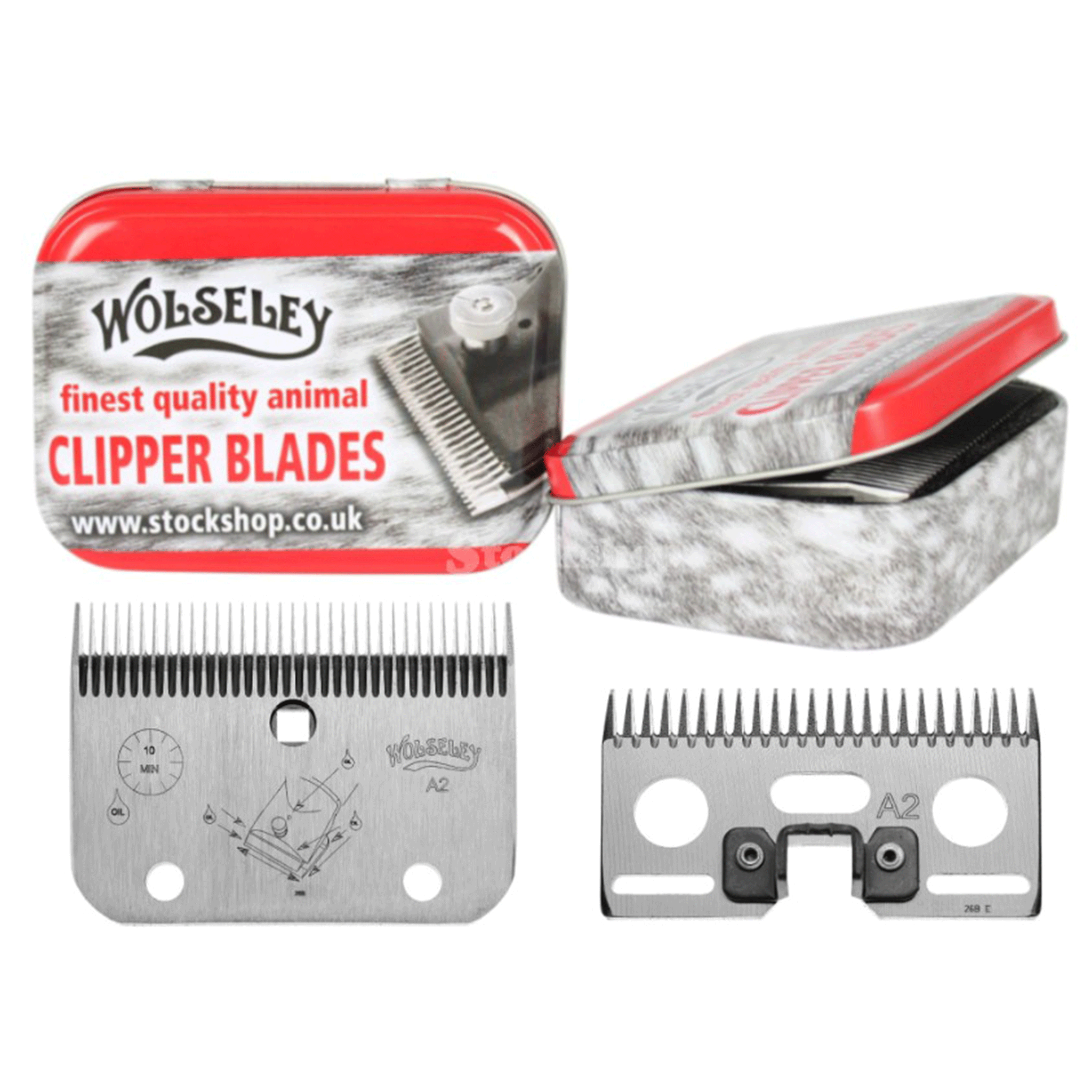 Wolseley A2 Original Blades 2-3mm