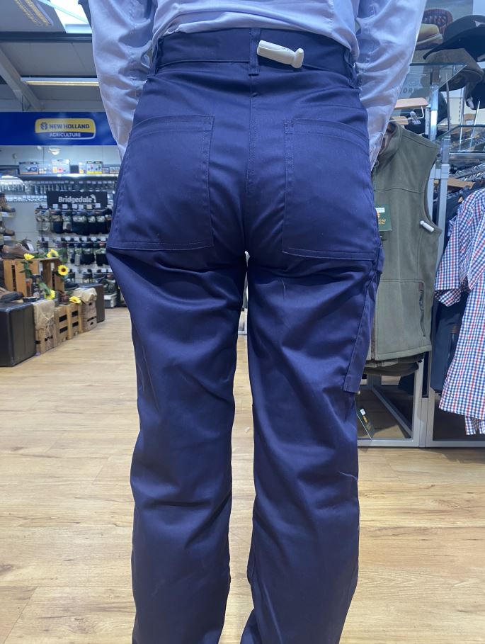 WorkHogg Ladies Stretch Trousers Navy 5