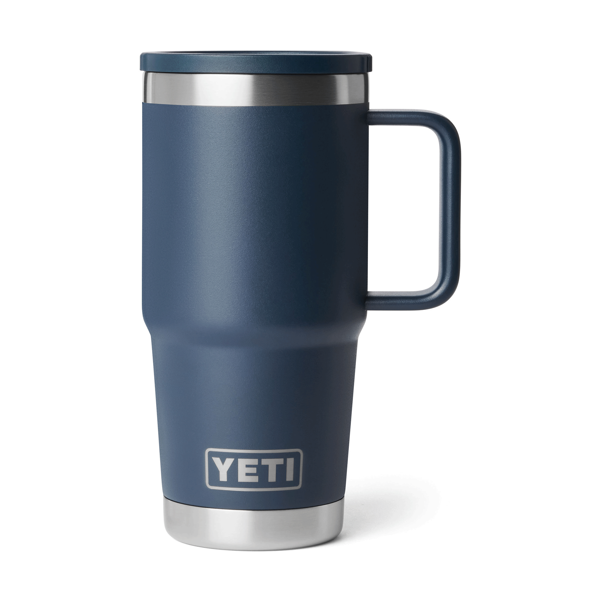 YETI Rambler 20 oz (591ml) Travel Mug 2.0 with Leakproof Stronghold Lid Navy