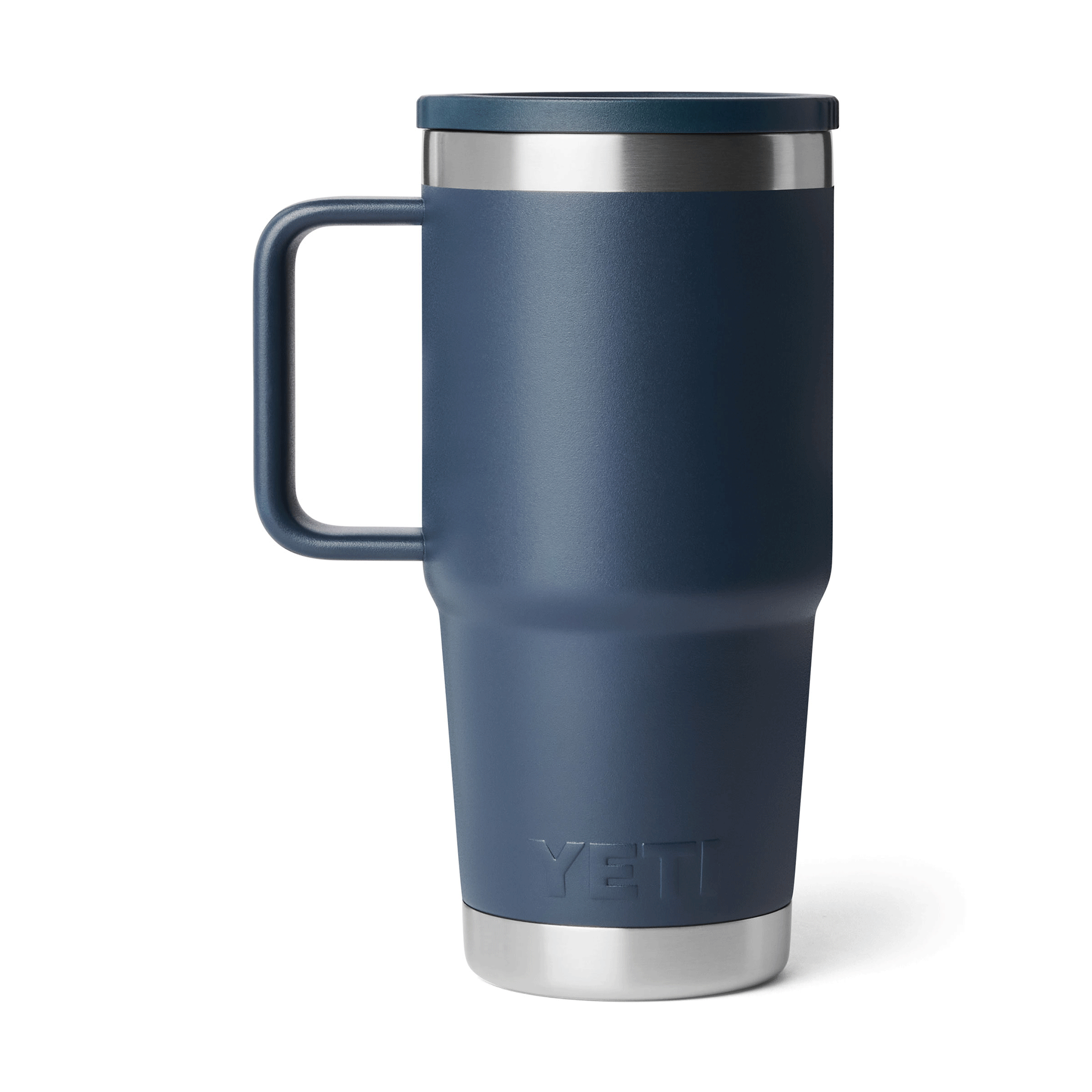 YETI Rambler 20 oz (591ml) Travel Mug 2.0 with Leakproof Stronghold Lid Navy