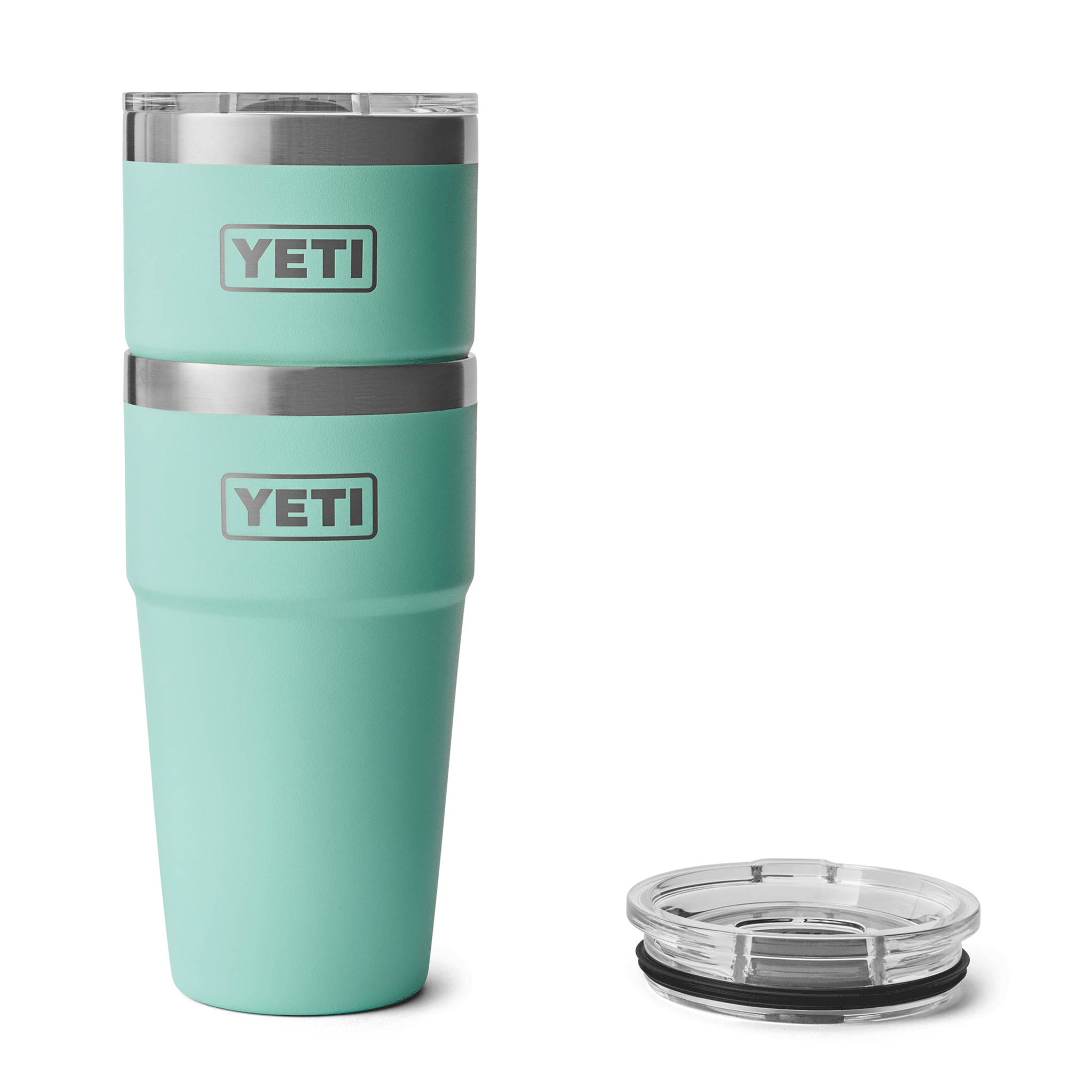 YETI Rambler 20oz (591 ml) Stackable Cup with MagSlider Lid Seafoam