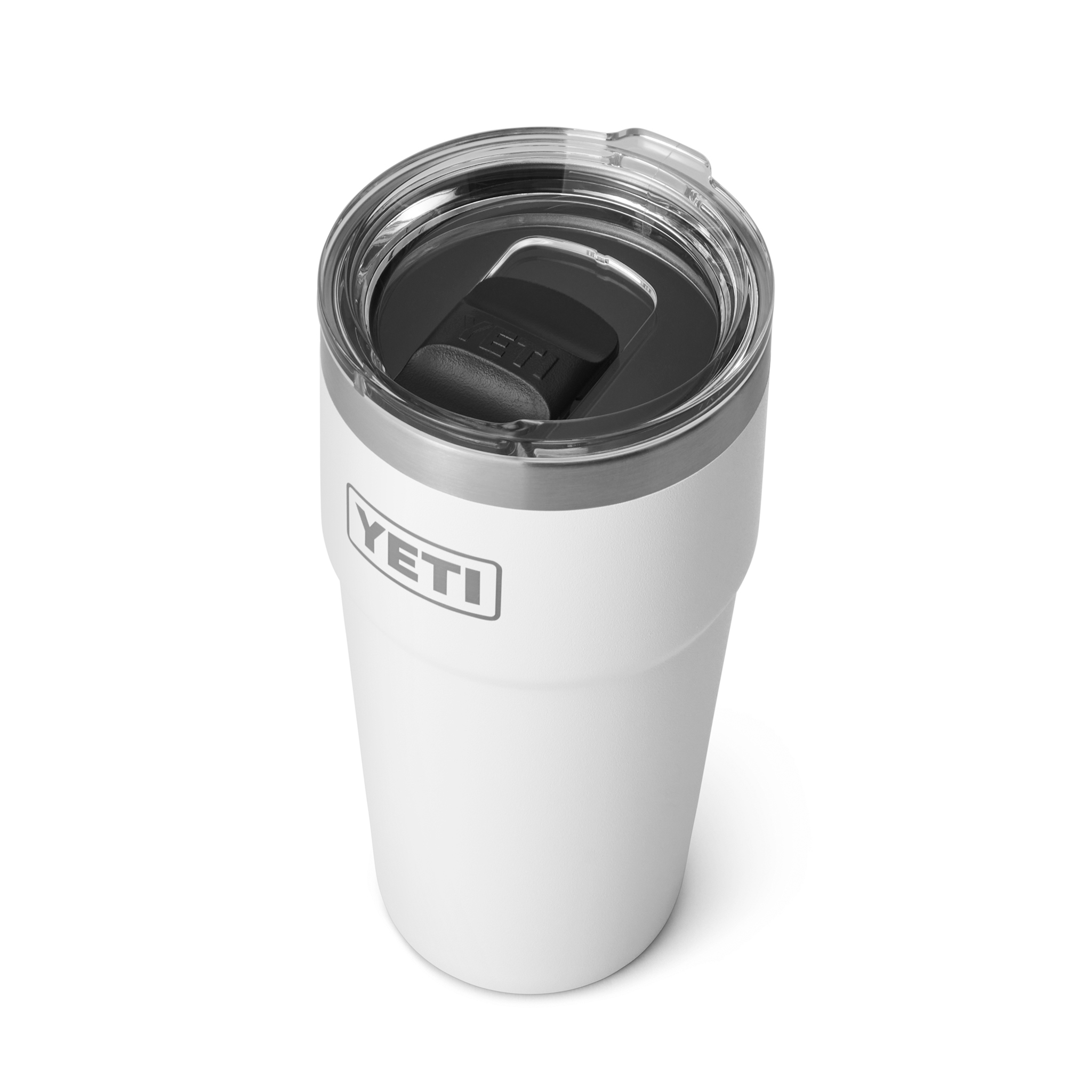 YETI Rambler 20oz (591 ml) Stackable Cup with MagSlider Lid White