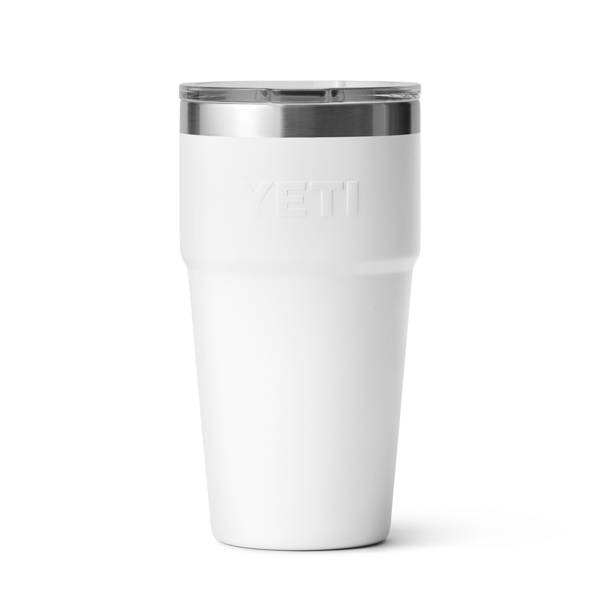 YETI Rambler 20oz (591 ml) Stackable Cup with MagSlider Lid White