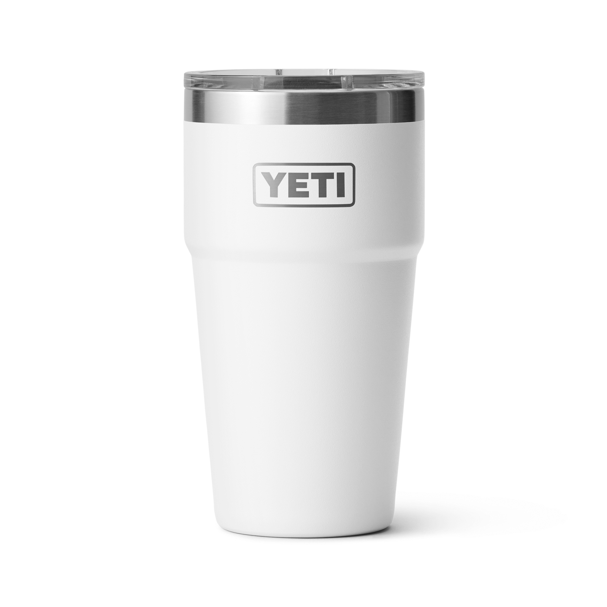 YETI Rambler 20oz (591 ml) Stackable Cup with MagSlider Lid White