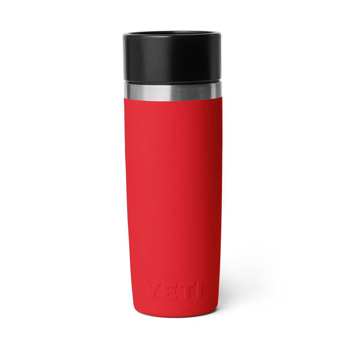 YETI Rambler 16 oz (473 ml) Travel Bottle with Commuter Cap Rescue Red
