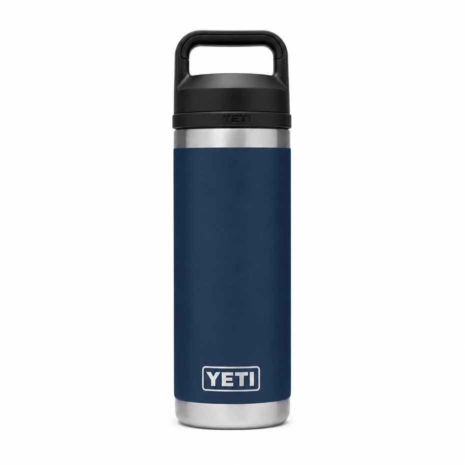 YETI Rambler 18 oz (532 ml) Bottle with Chug Cap Navy