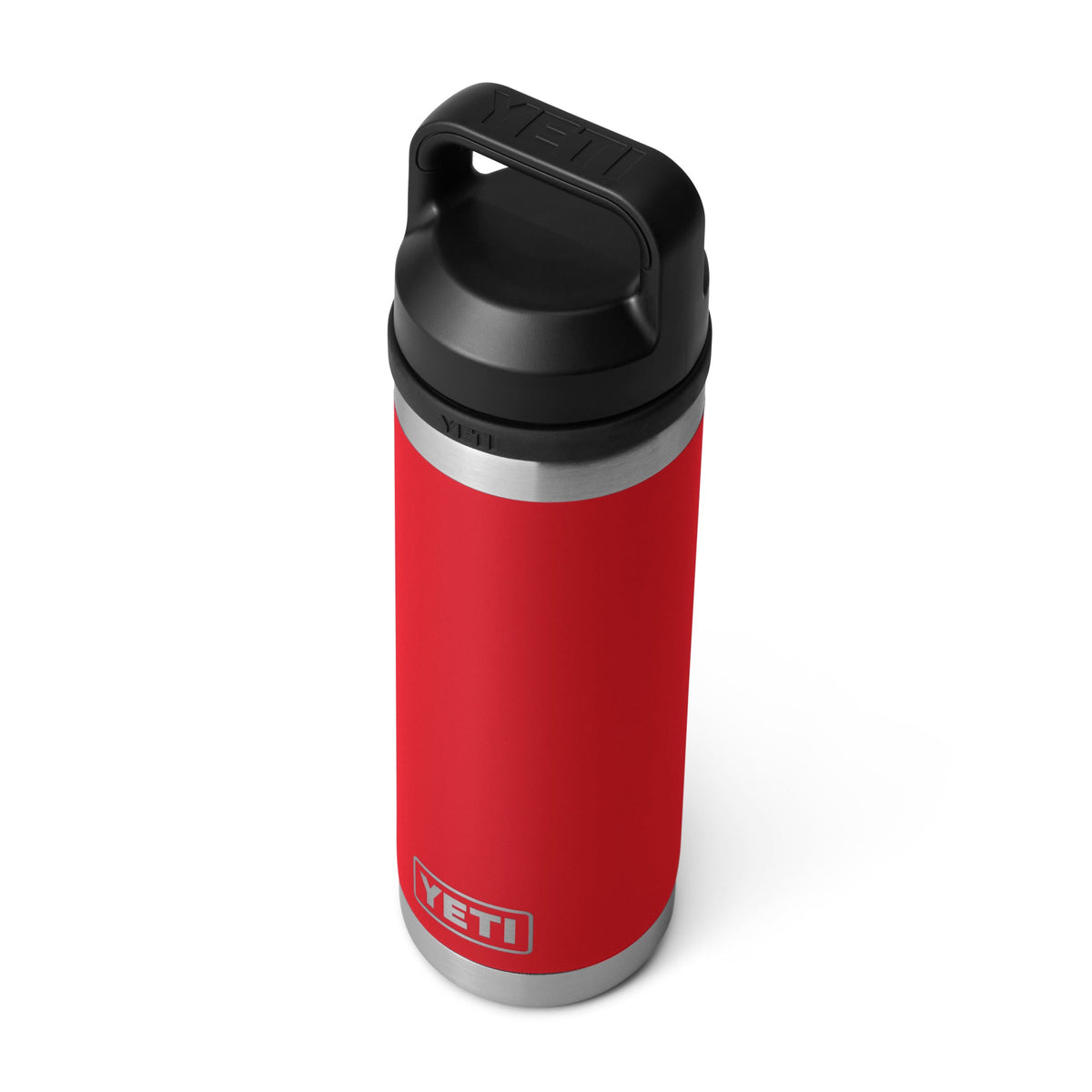 YETI Rambler 18 oz (532 ml) Bottle with Chug Cap Rescue Red