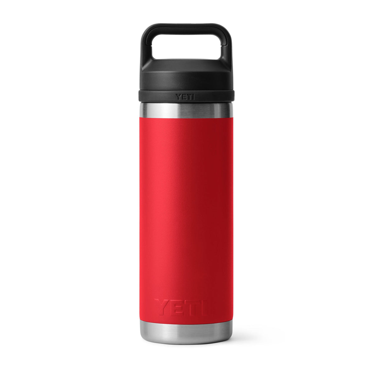 YETI Rambler 18 oz (532 ml) Bottle with Chug Cap Rescue Red