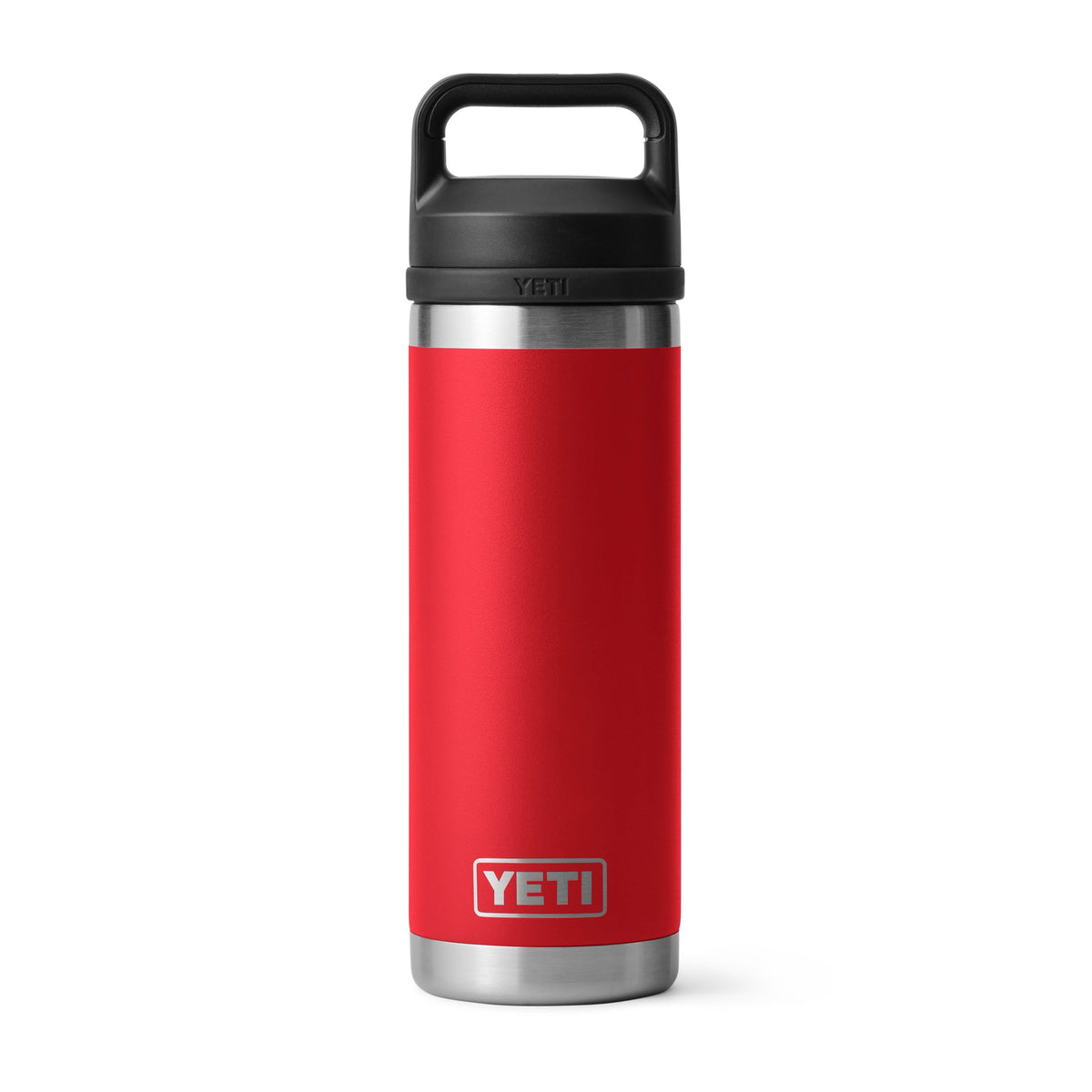 YETI Rambler 18 oz (532 ml) Bottle with Chug Cap Rescue Red