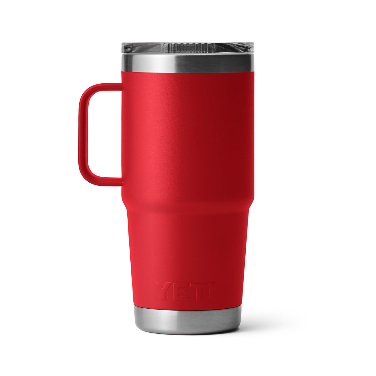 YETI Rambler 20 oz (591ml) Travel Mug with Stronghold Lid Rescue Red