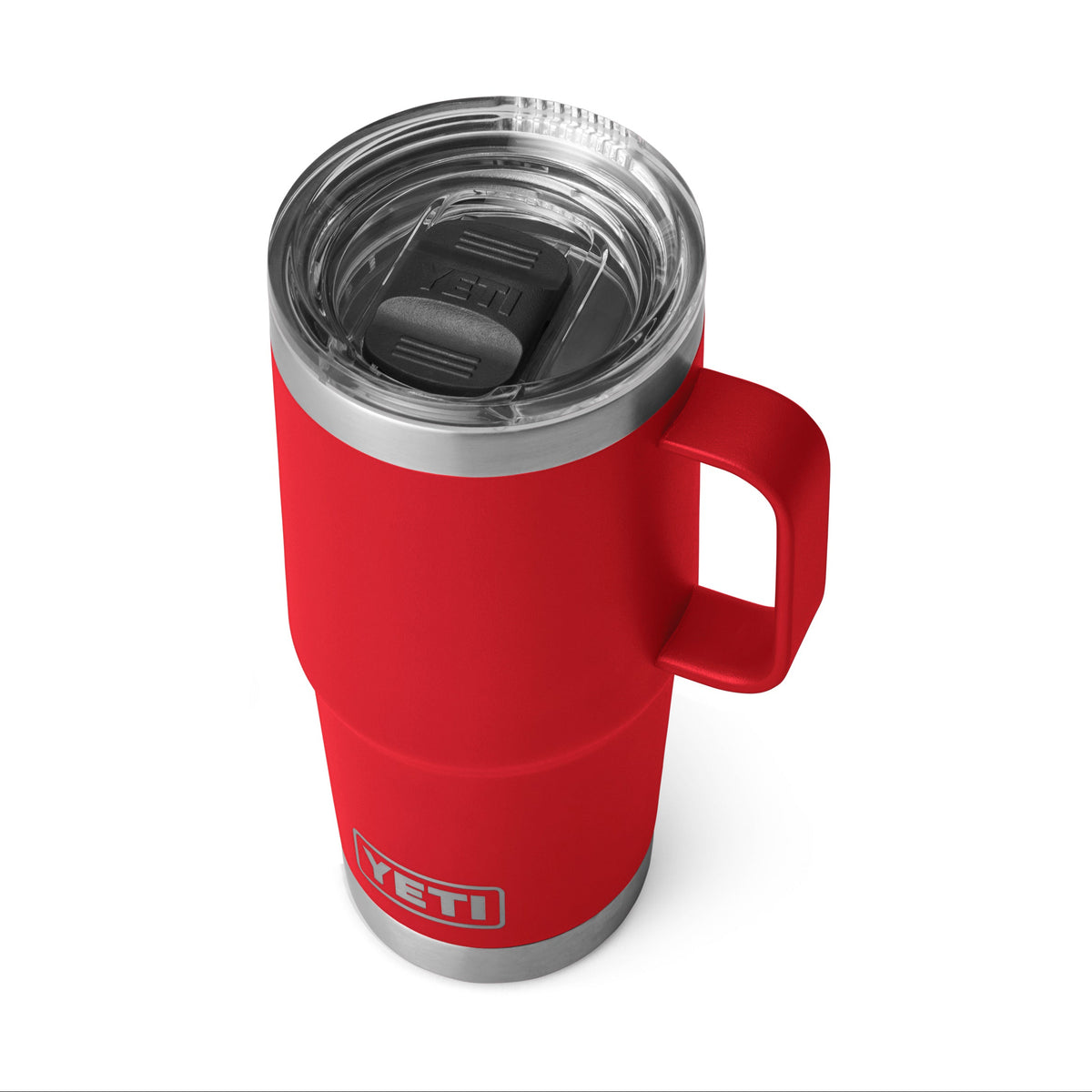 YETI Rambler 20 oz (591ml) Travel Mug with Stronghold Lid Rescue Red