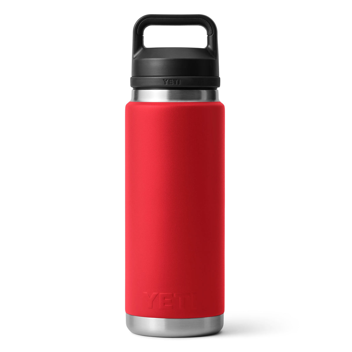 YETI Rambler 26 oz (769 ml) Bottle with Chug Cap Rescue Red
