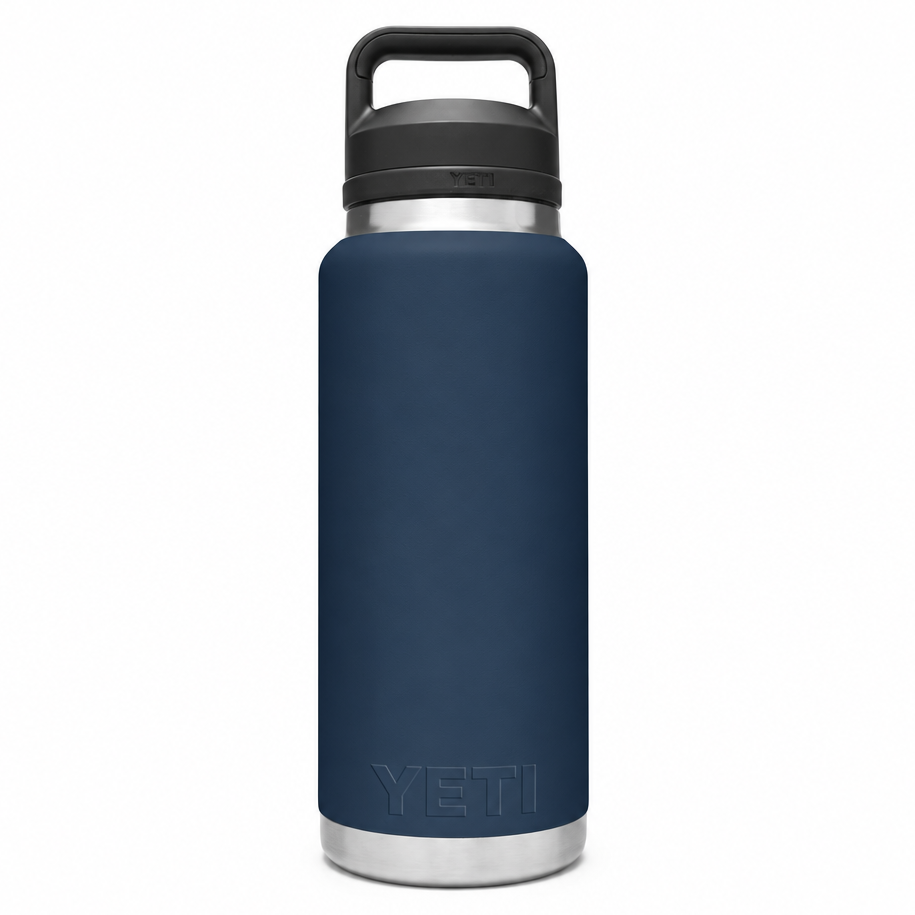 YETI Rambler 36 oz (1065 ml) Bottle with Chug Cap Navy