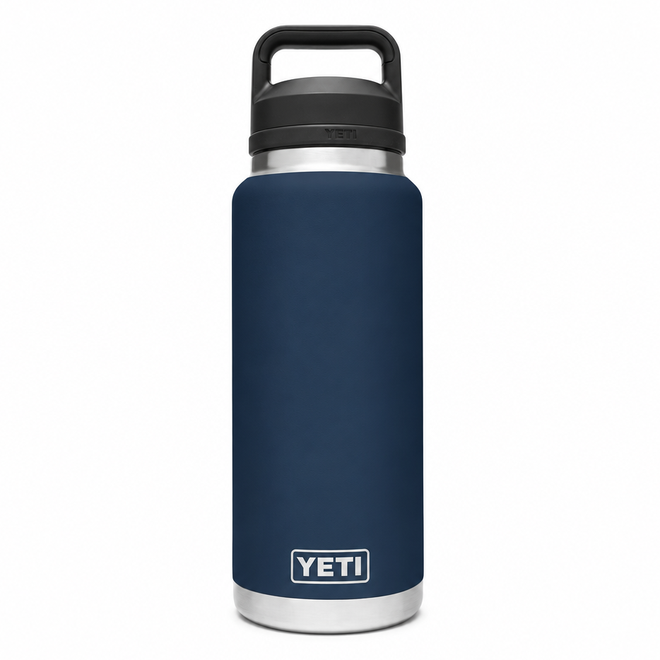 YETI Rambler 36 oz (1065 ml) Bottle with Chug Cap Navy