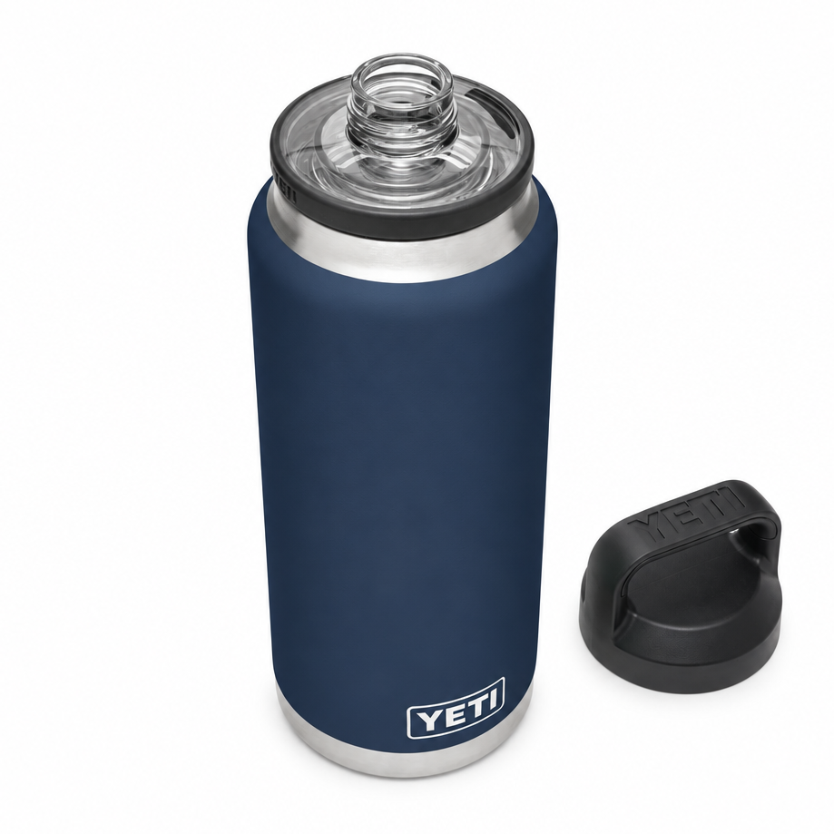 YETI Rambler 36 oz (1065 ml) Bottle with Chug Cap Navy