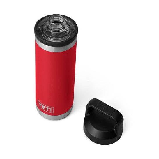 YETI Rambler 18 oz (532 ml) Bottle with Chug Cap Rescue Red