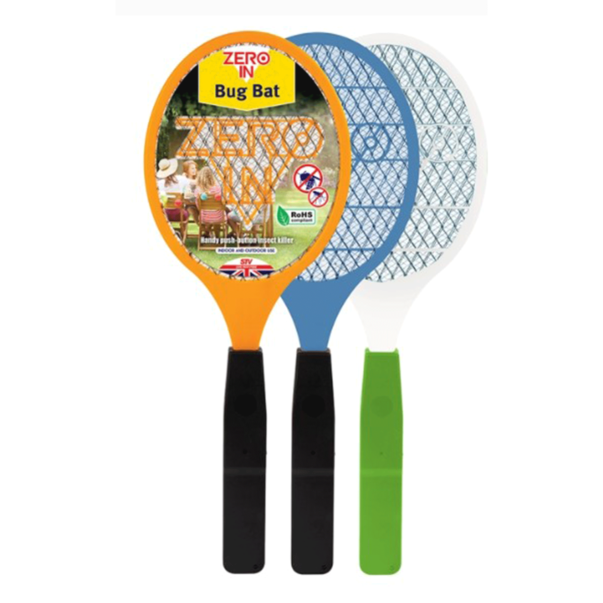 Zero In Bug Bat Electric Fly Swatter