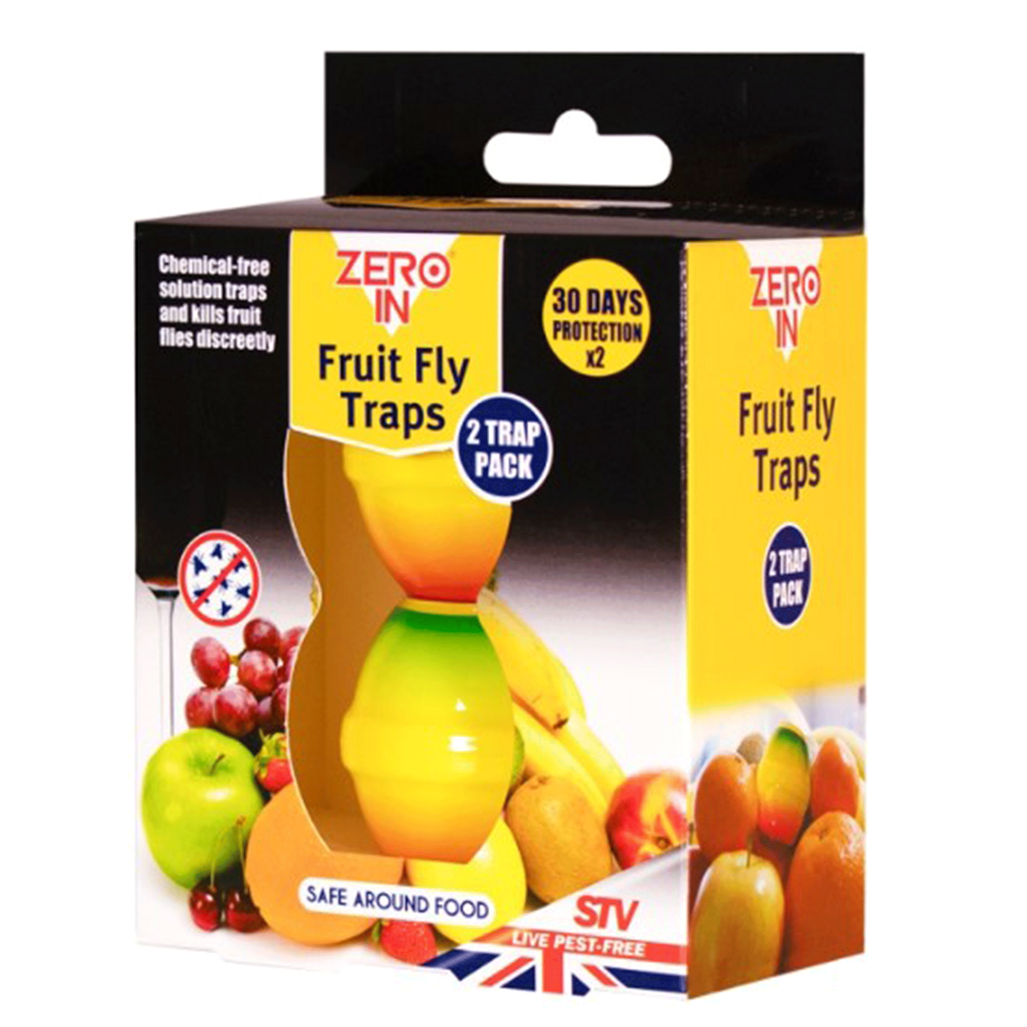 Zero In Fruit Fly Trap 2 Pack
