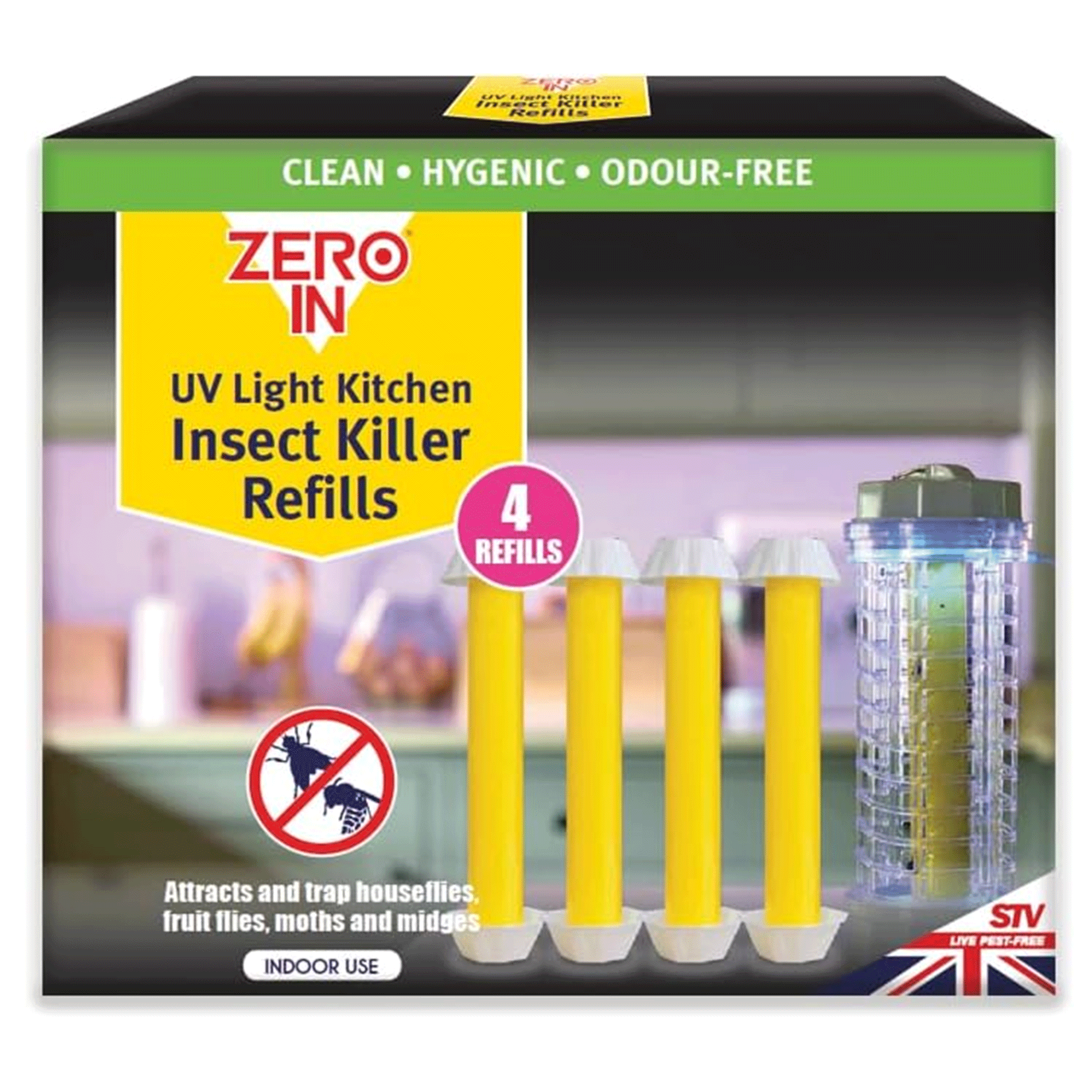 Zero In UV Light Insect Killer Refills ZER892