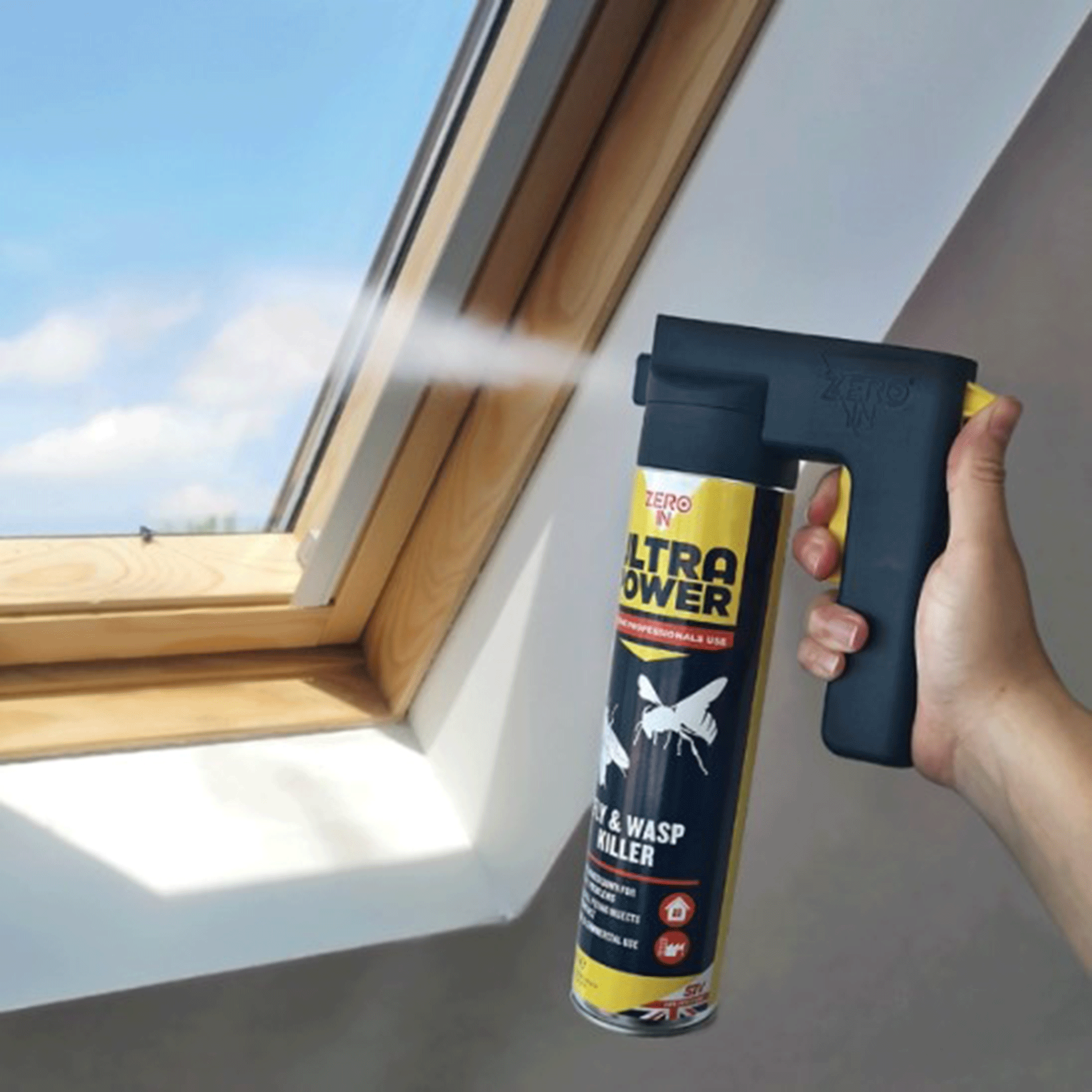 Zero In Ultra Power Fly & Wasp Killer Spray 600ml