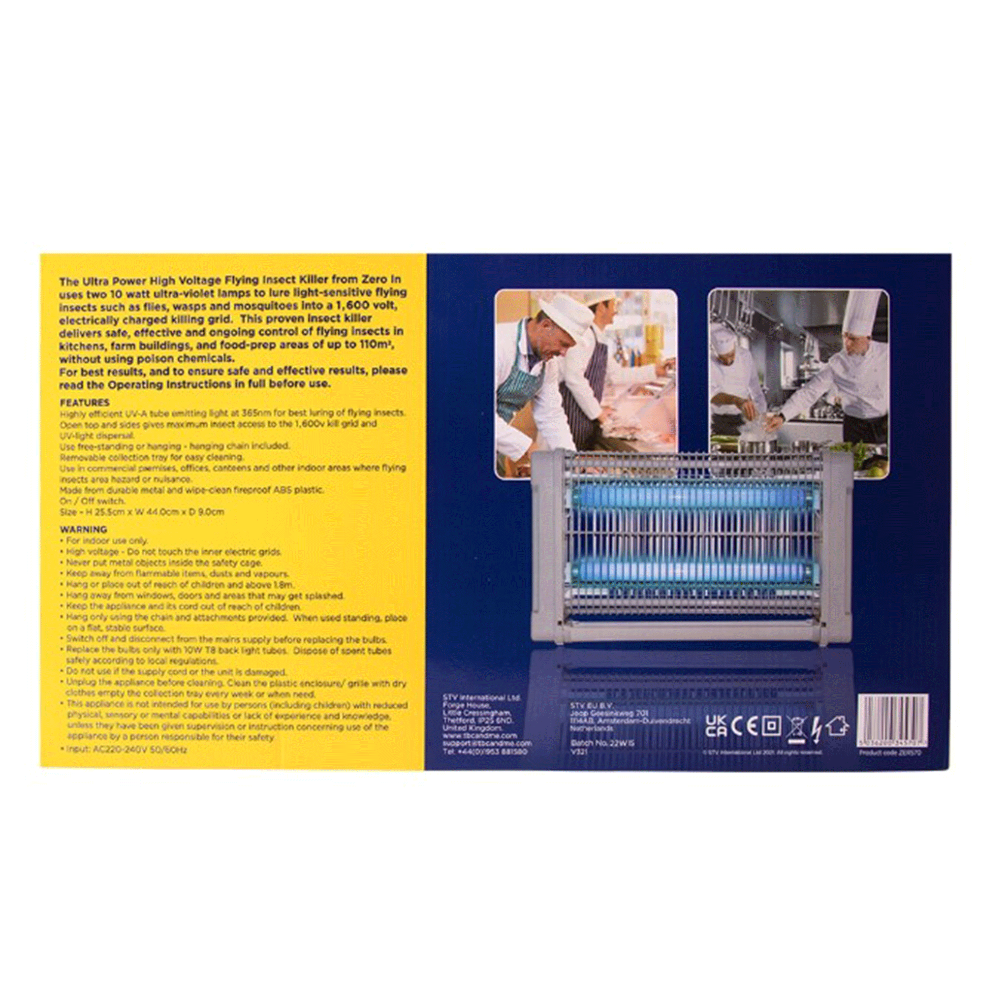 Zero In Ultra Power High Voltage Insect Killer