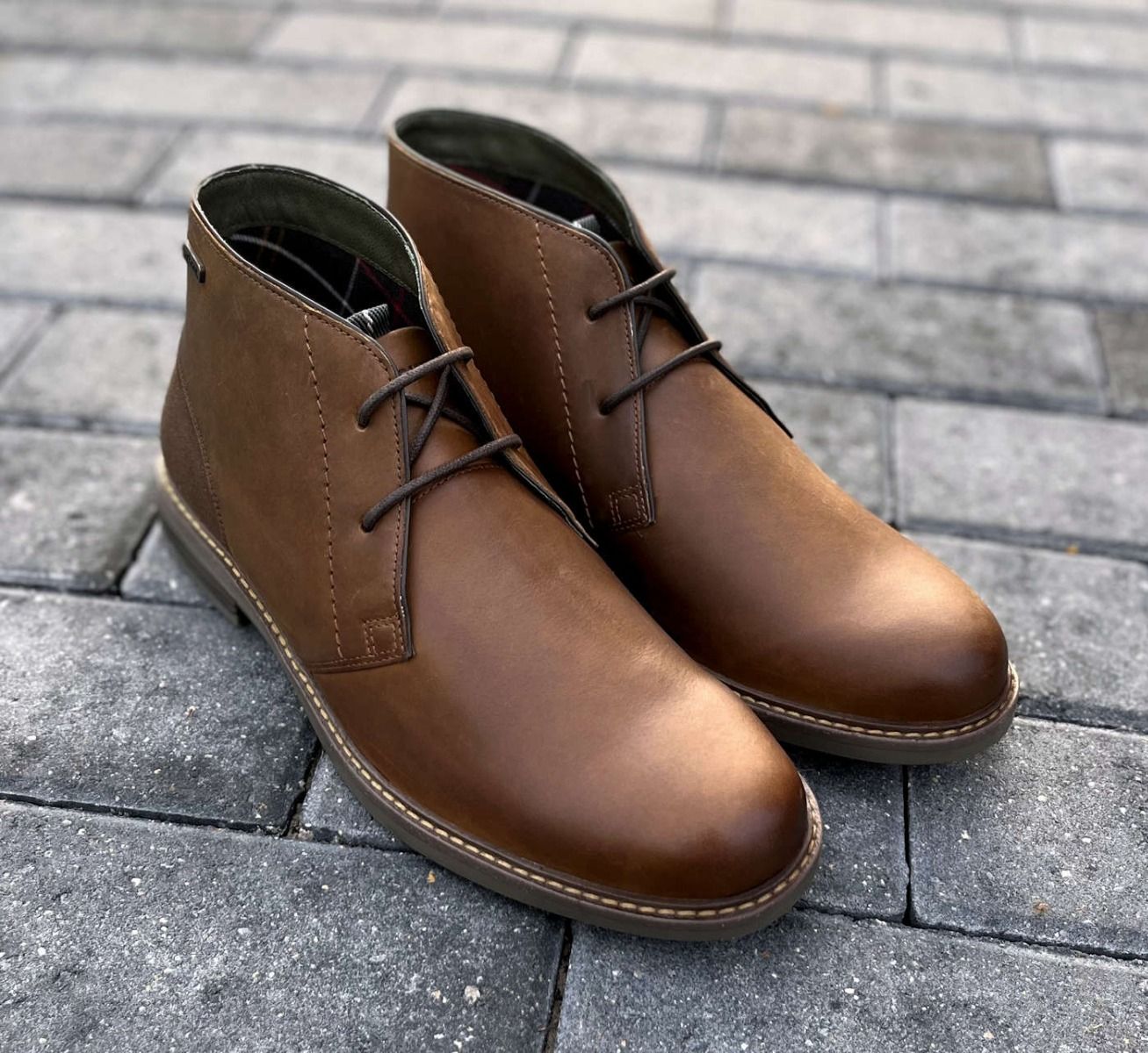 Barbour Readhead Tan Boots