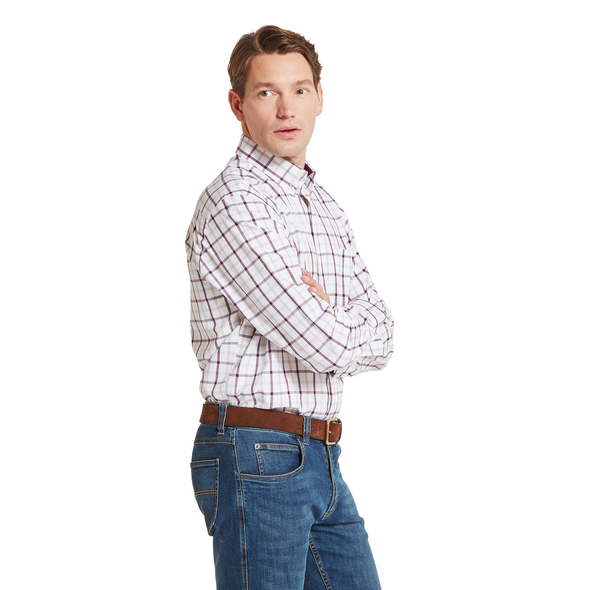 Schöffel Brancaster Classic Shirt Beetroot