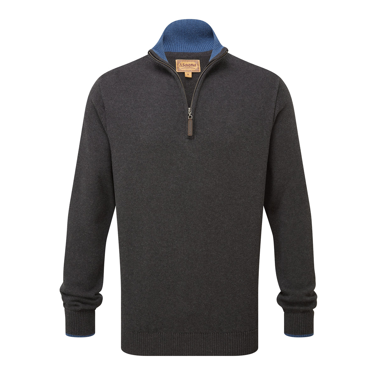 Schöffel Castlebay 1/4 Zip Jumper Charcoal
